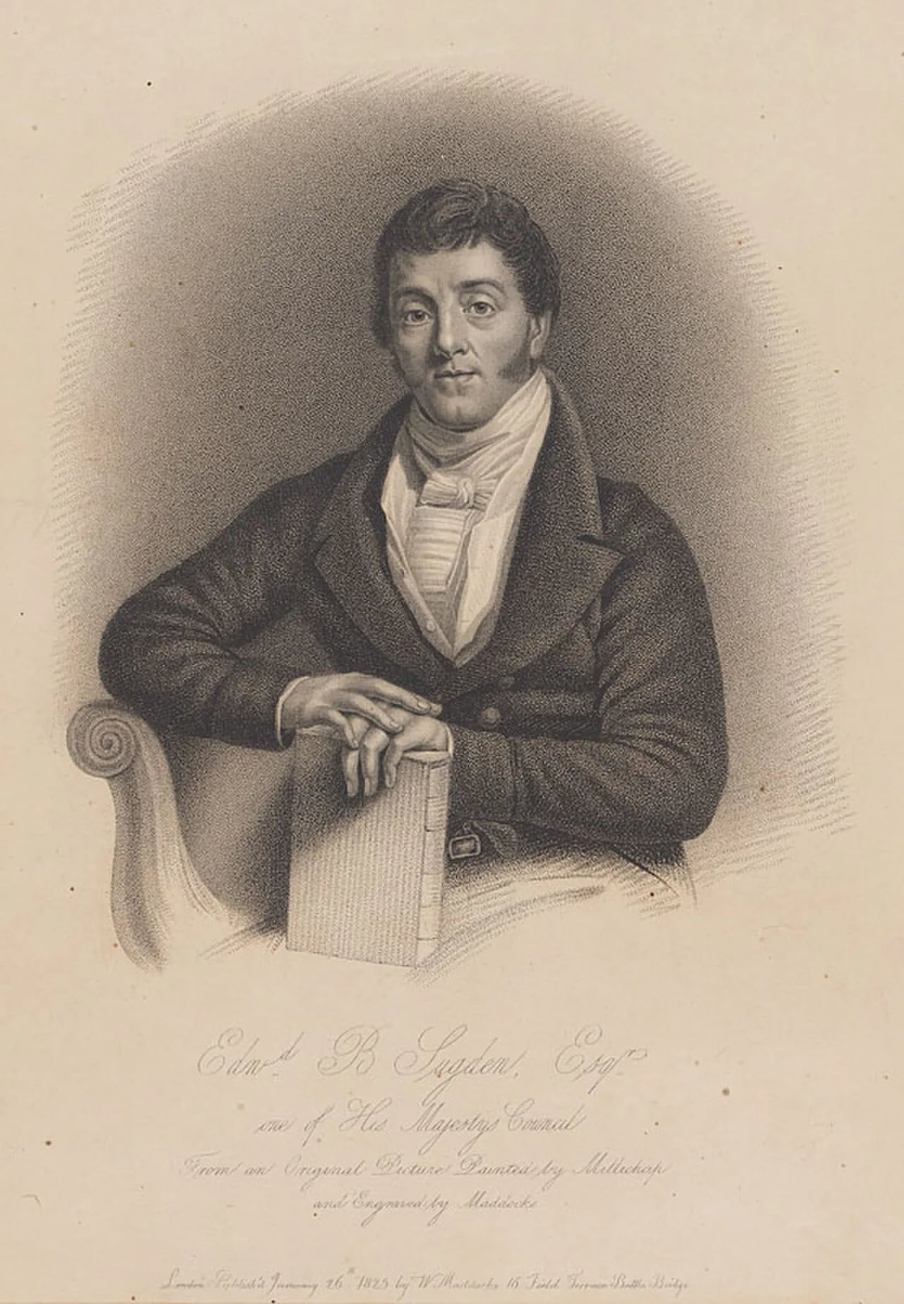 Portrait of Edward Sugden (1781–1875) – memorial page