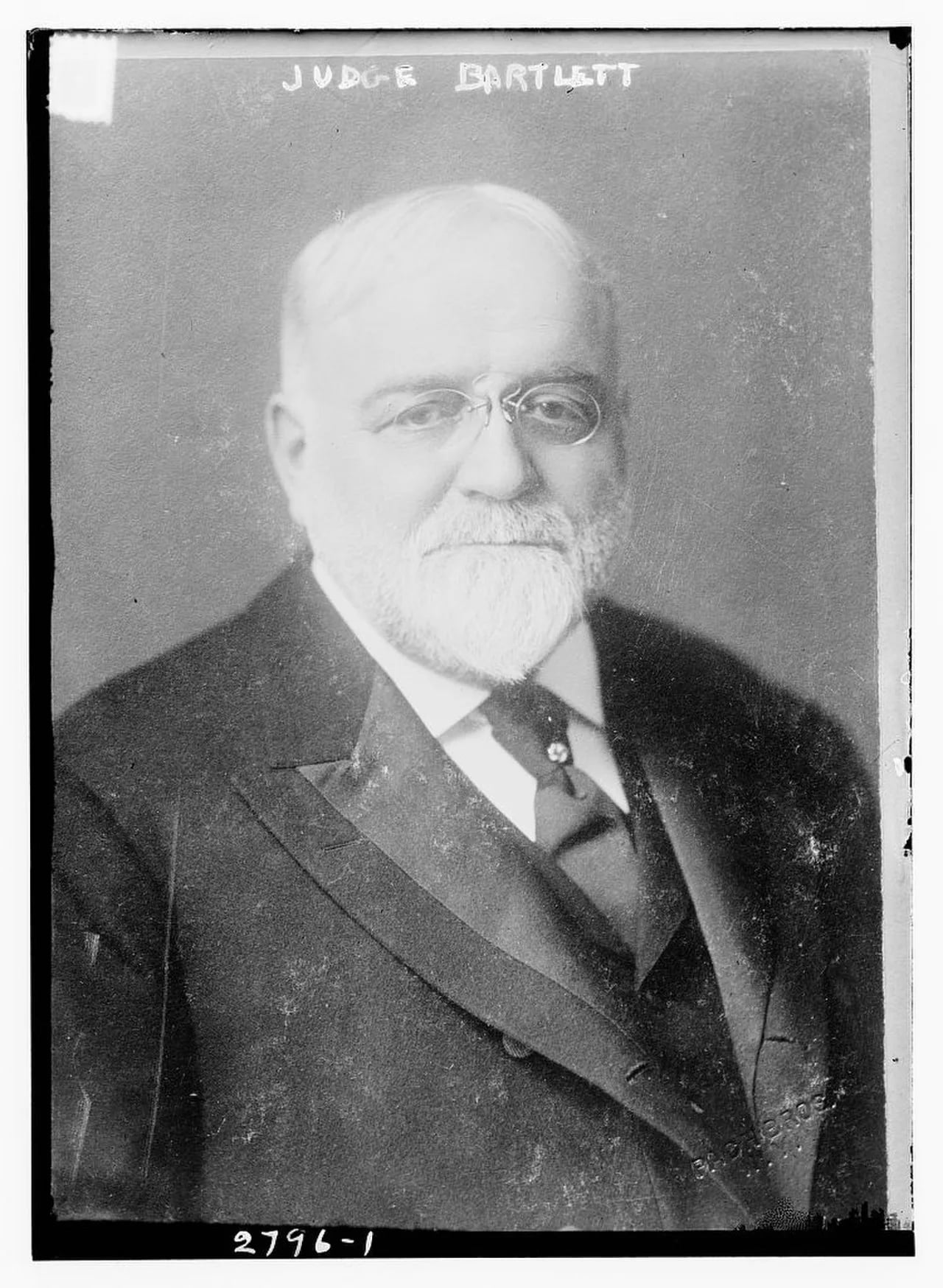 Porträt von Edward T. Bartlett (1841–1910) – Gedenkseite