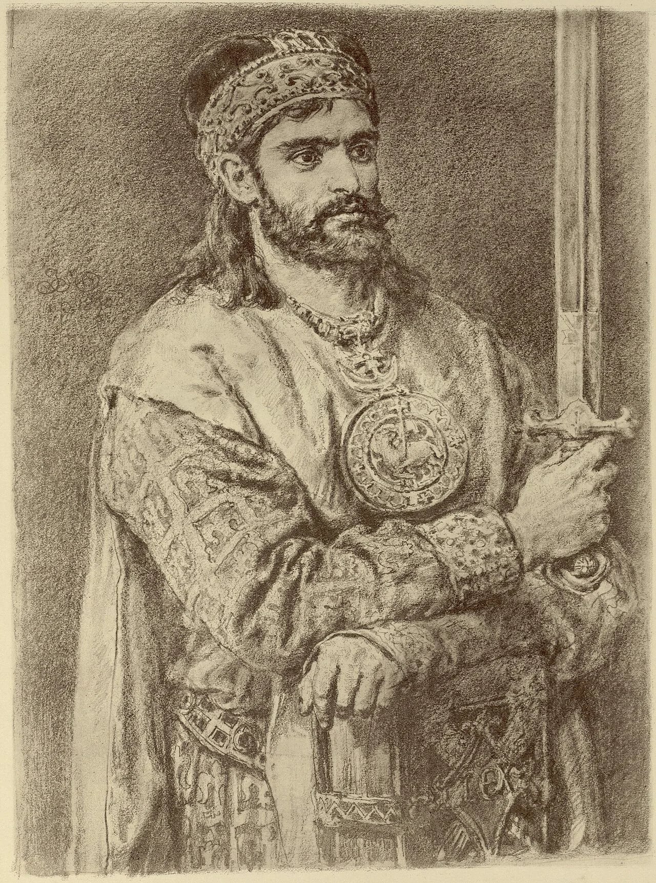 Portrait of Kasimir II. (1138–1194) – memorial page