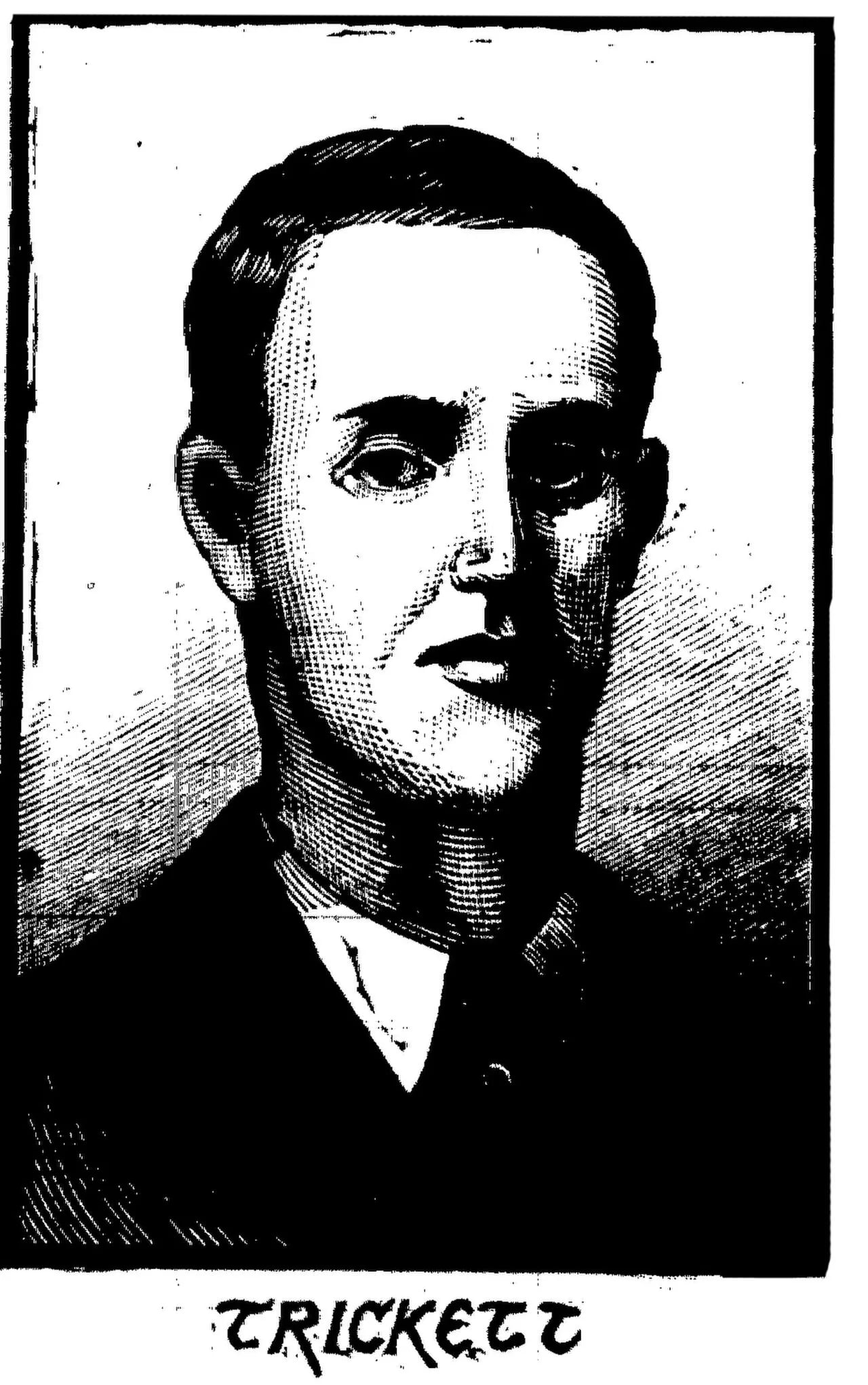 Porträt von Edward Trickett (1851–1916) – Gedenkseite