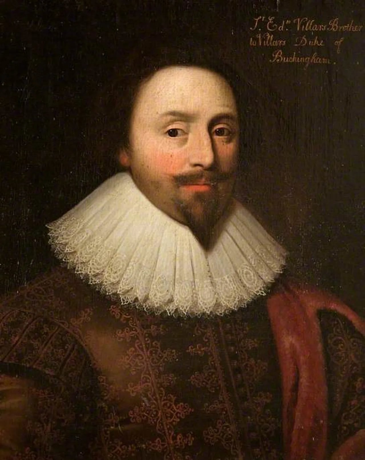 Portrait of Edward Villiers (1585–1626) – memorial page
