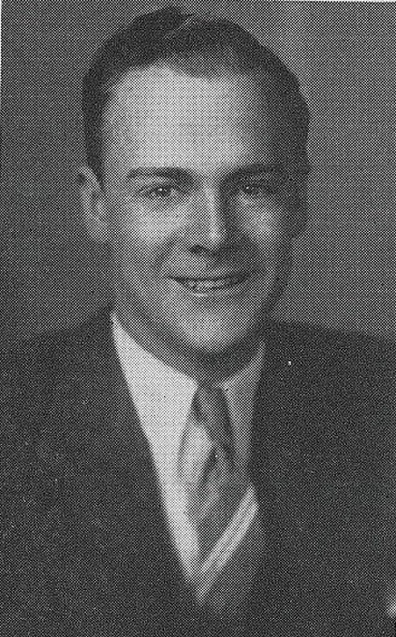 Porträt von Edwin Arthur Hall (1909–2004) – Gedenkseite