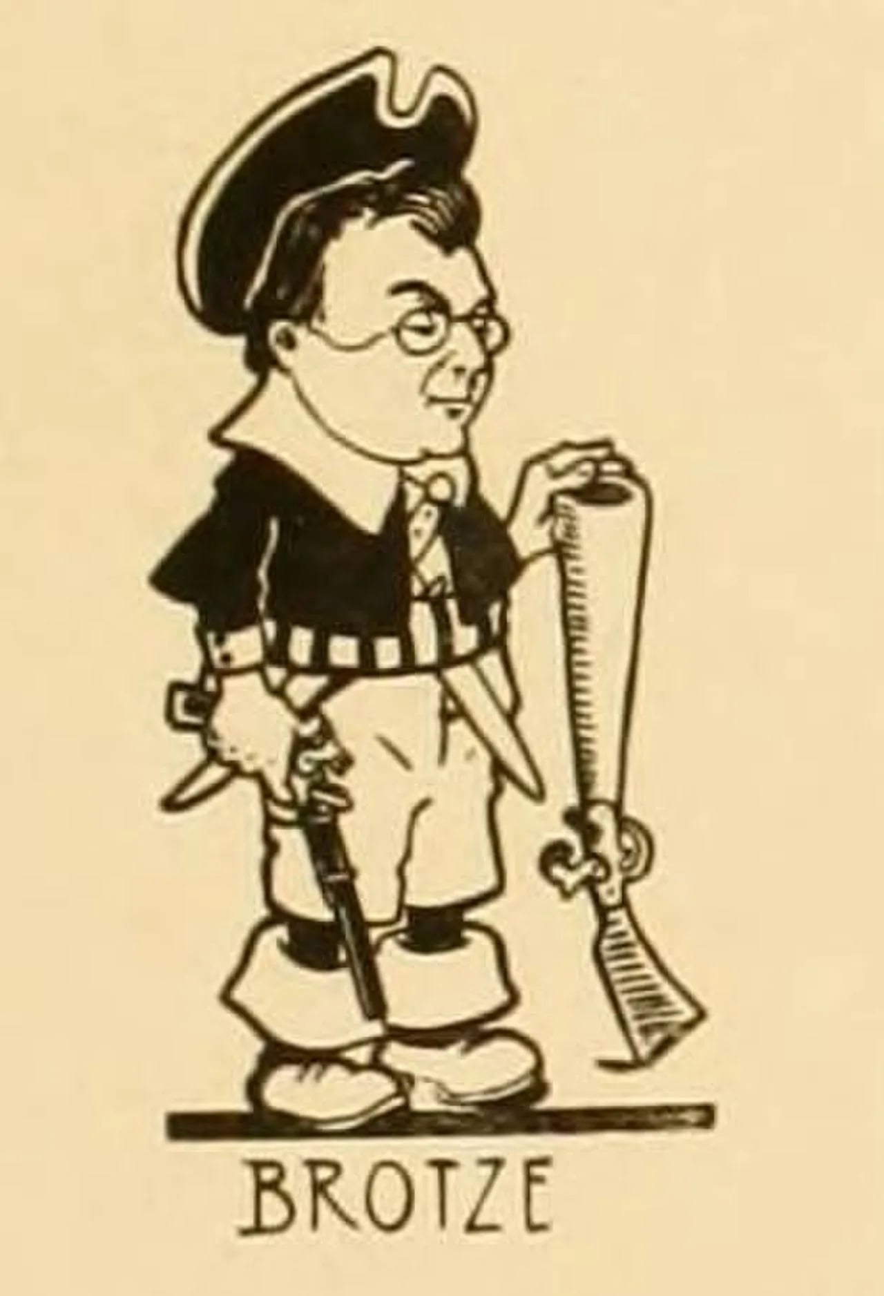 Porträt von Edwin Frederick Brotze (1868–1939) – Gedenkseite