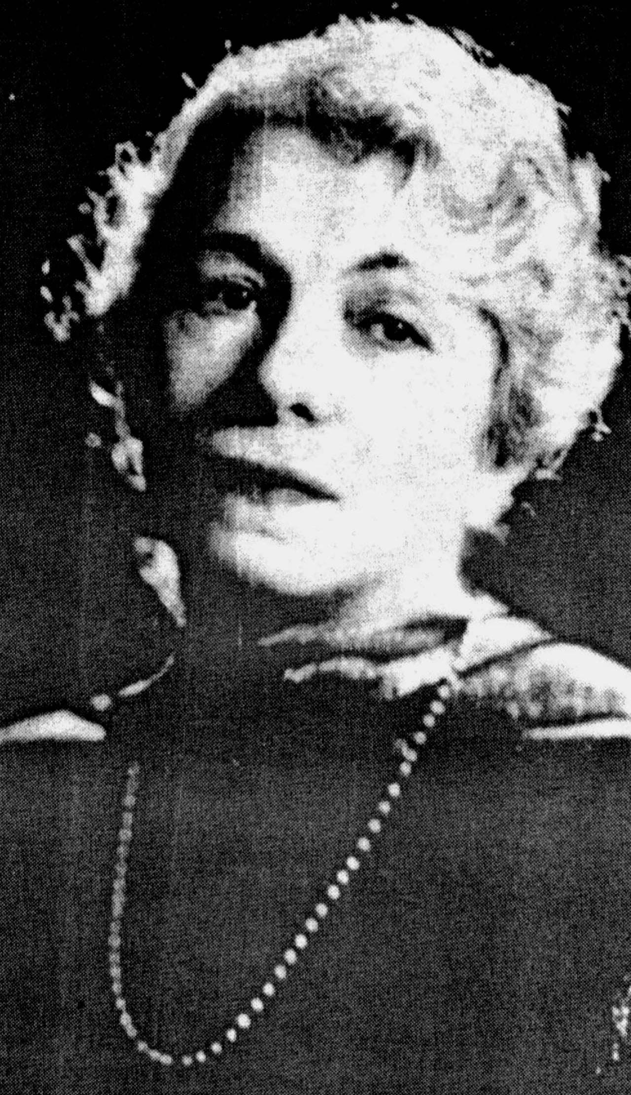 Porträt von Alice Voinescu (1885–1961) – Gedenkseite