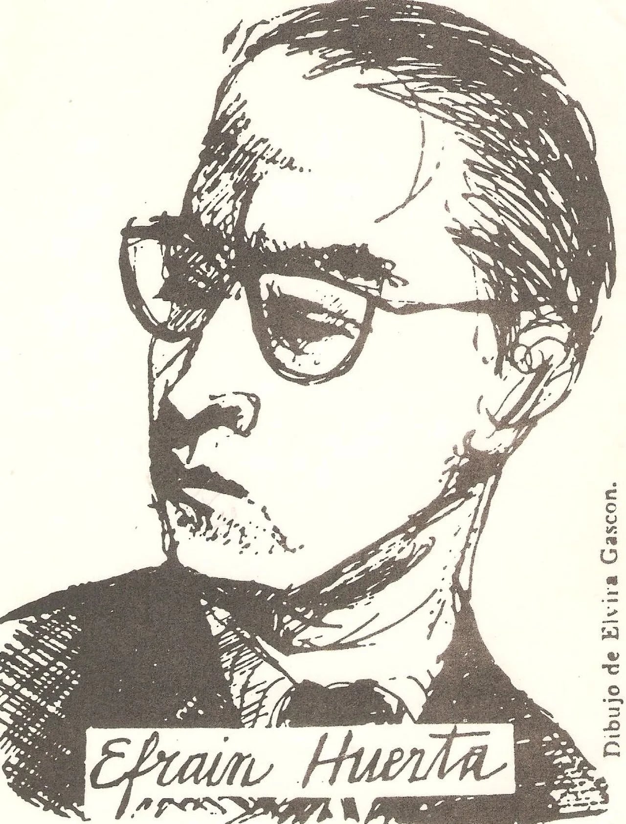 Porträt von Efraín Huerta (1914–1982) – Gedenkseite