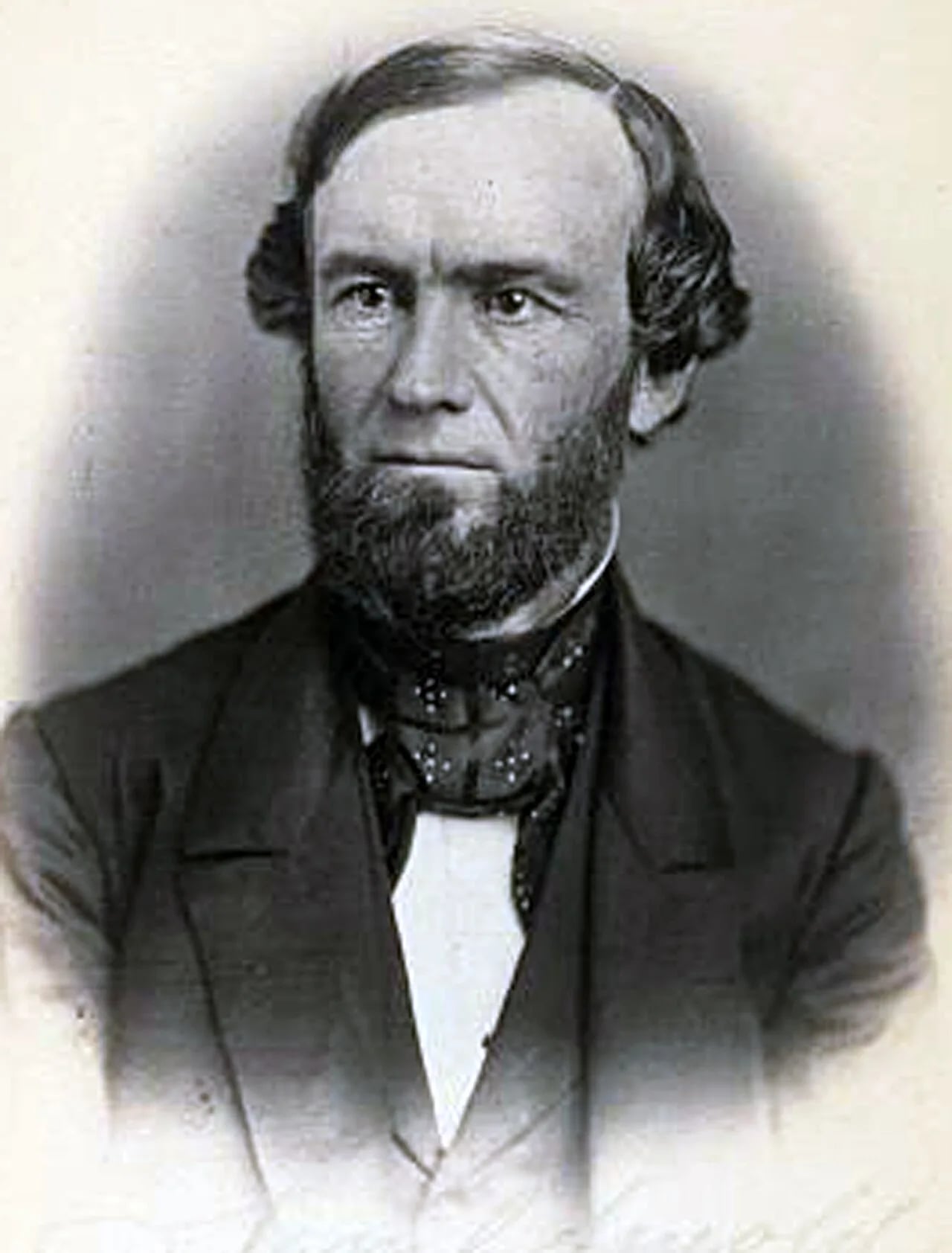 Portrait of Ezra Clark (1813–1896) – memorial page