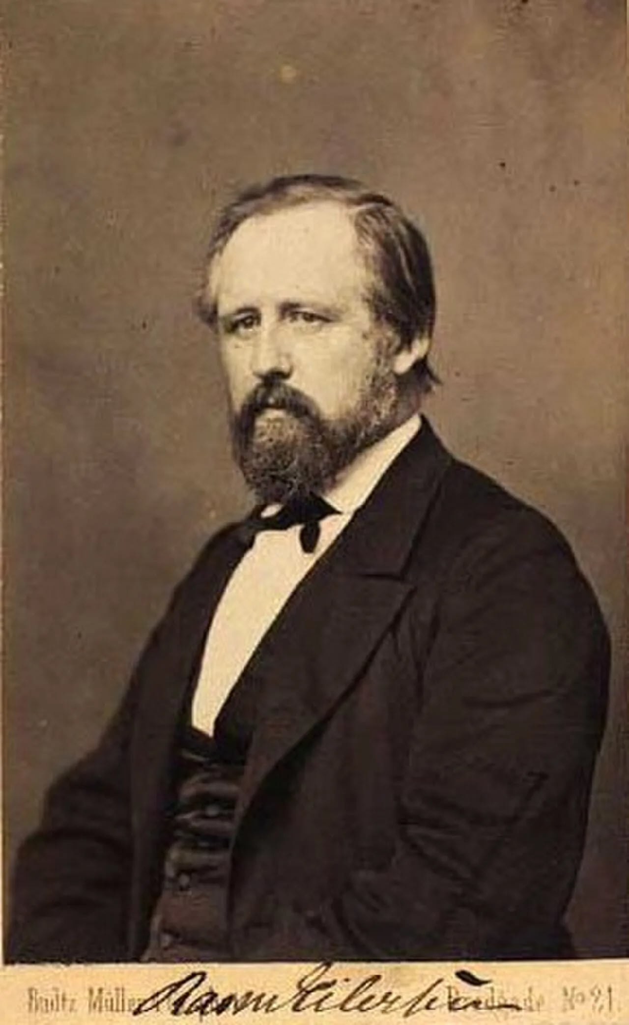Portrait of Eiler Rasmussen Eilersen (1827–1912) – memorial page