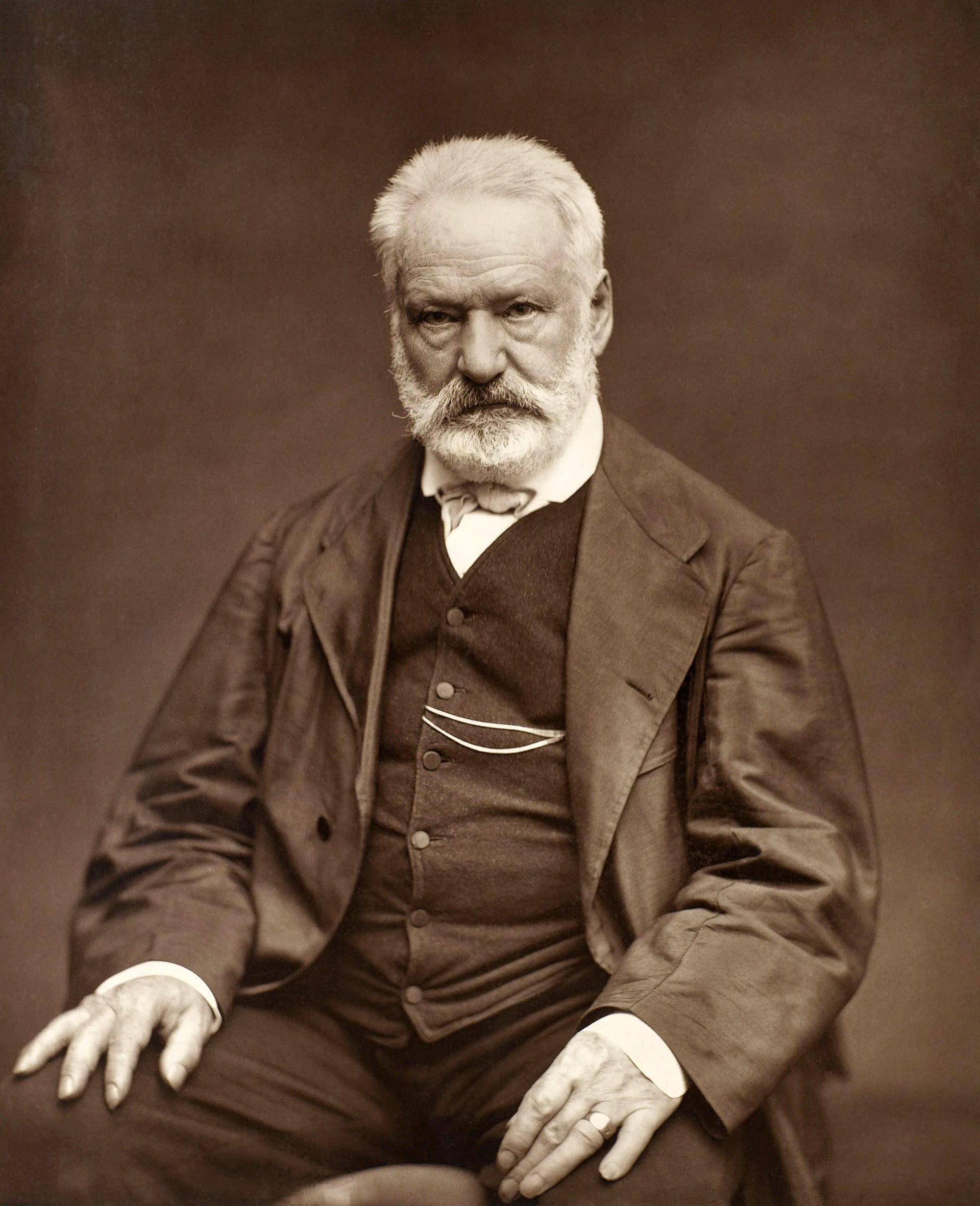 Porträt von Victor Hugo (1802–1885) – Gedenkseite