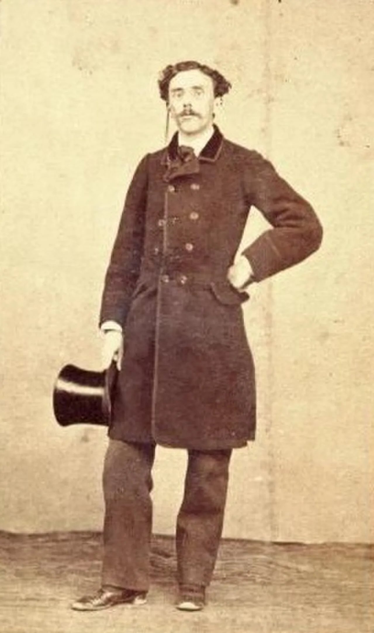 Porträt von Evaristo Escalera (1833–1896) – Gedenkseite