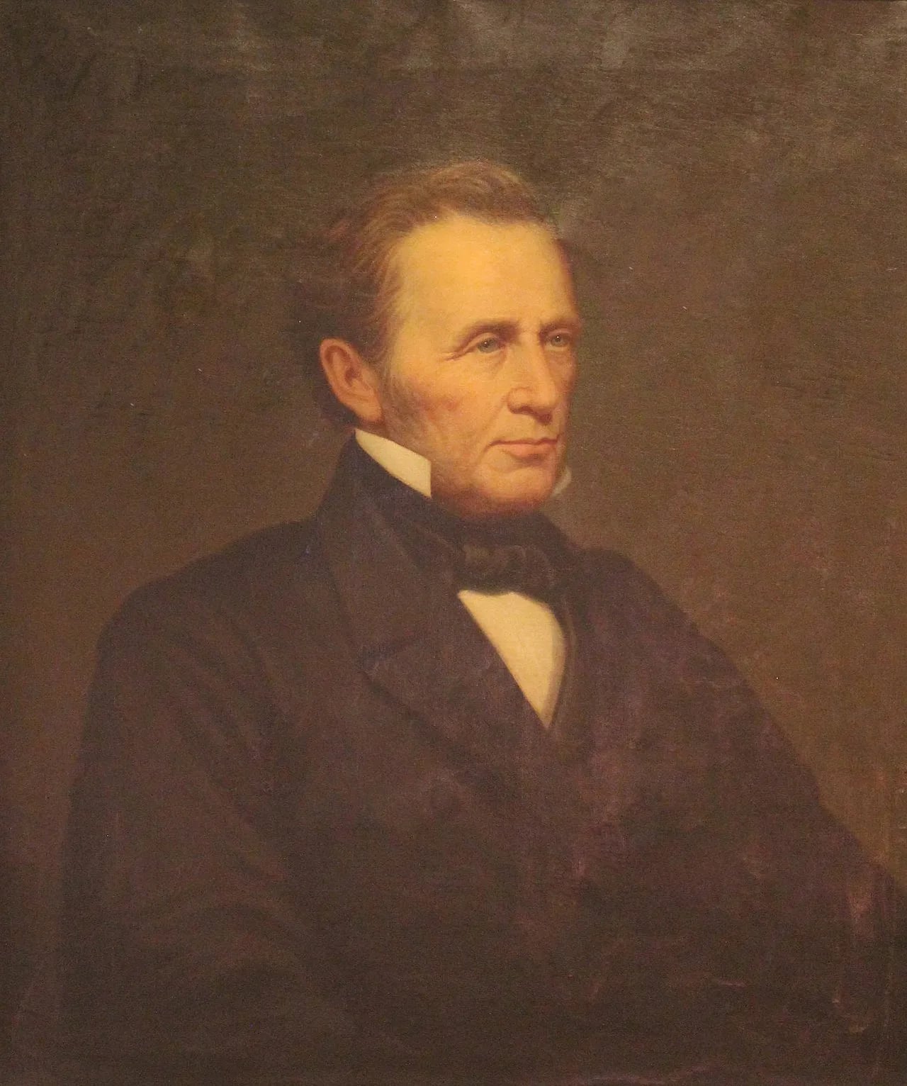 Porträt von Elisha Huntington (1796–1865) – Gedenkseite