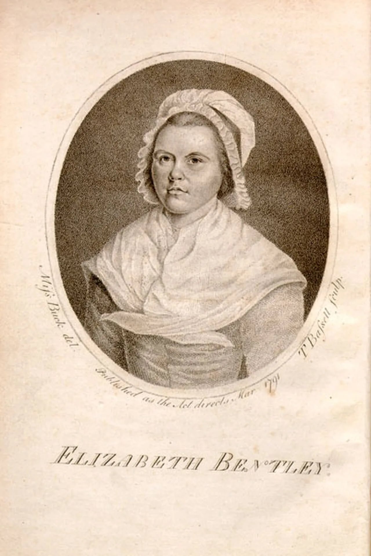 Porträt von Elizabeth Bentley (1767–1839) – Gedenkseite