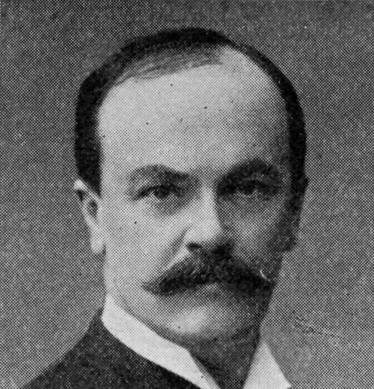 Porträt von Gerhard Louis De Geer (1854–1935) – Gedenkseite