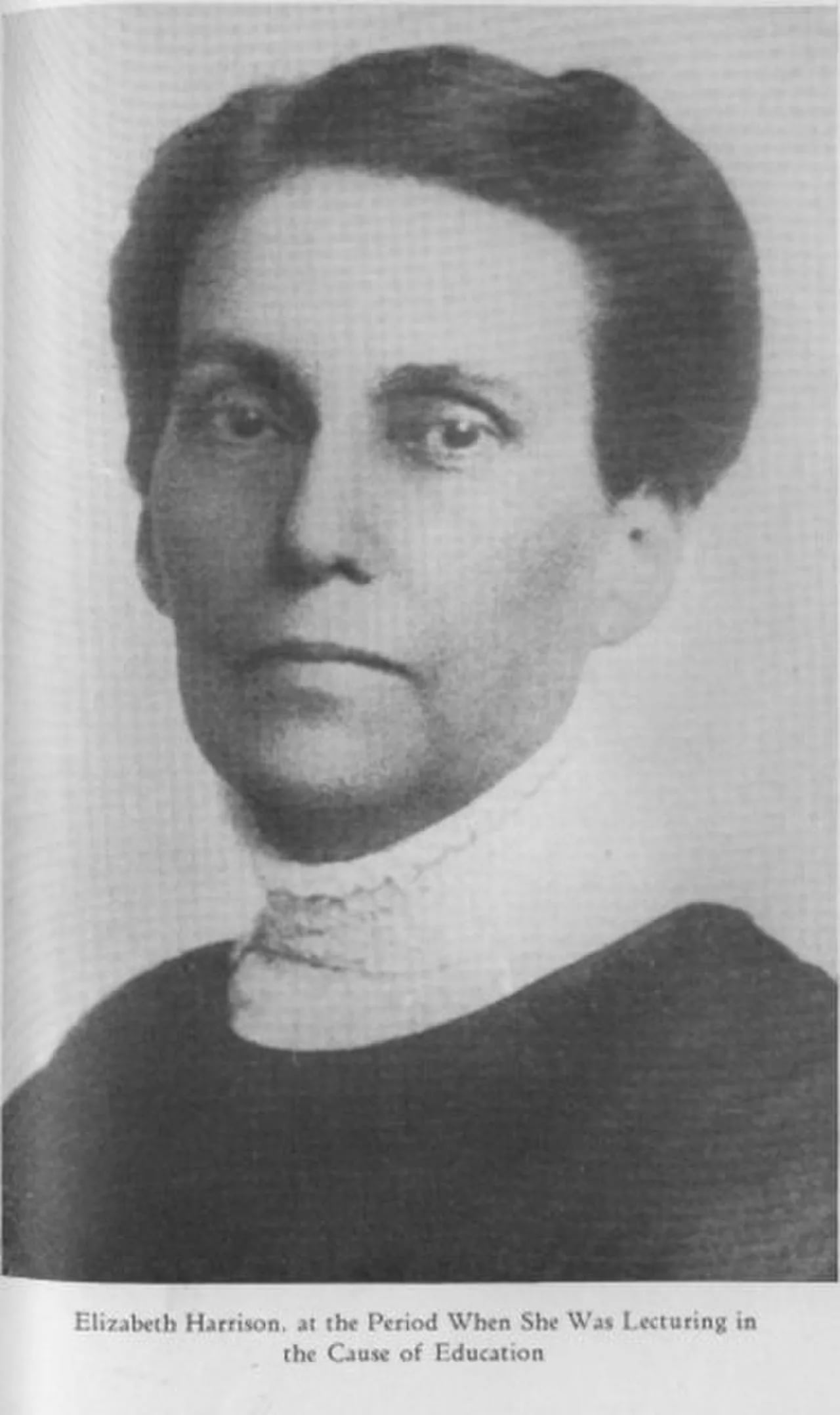 Porträt von Elizabeth Harrison (1849–1927) – Gedenkseite
