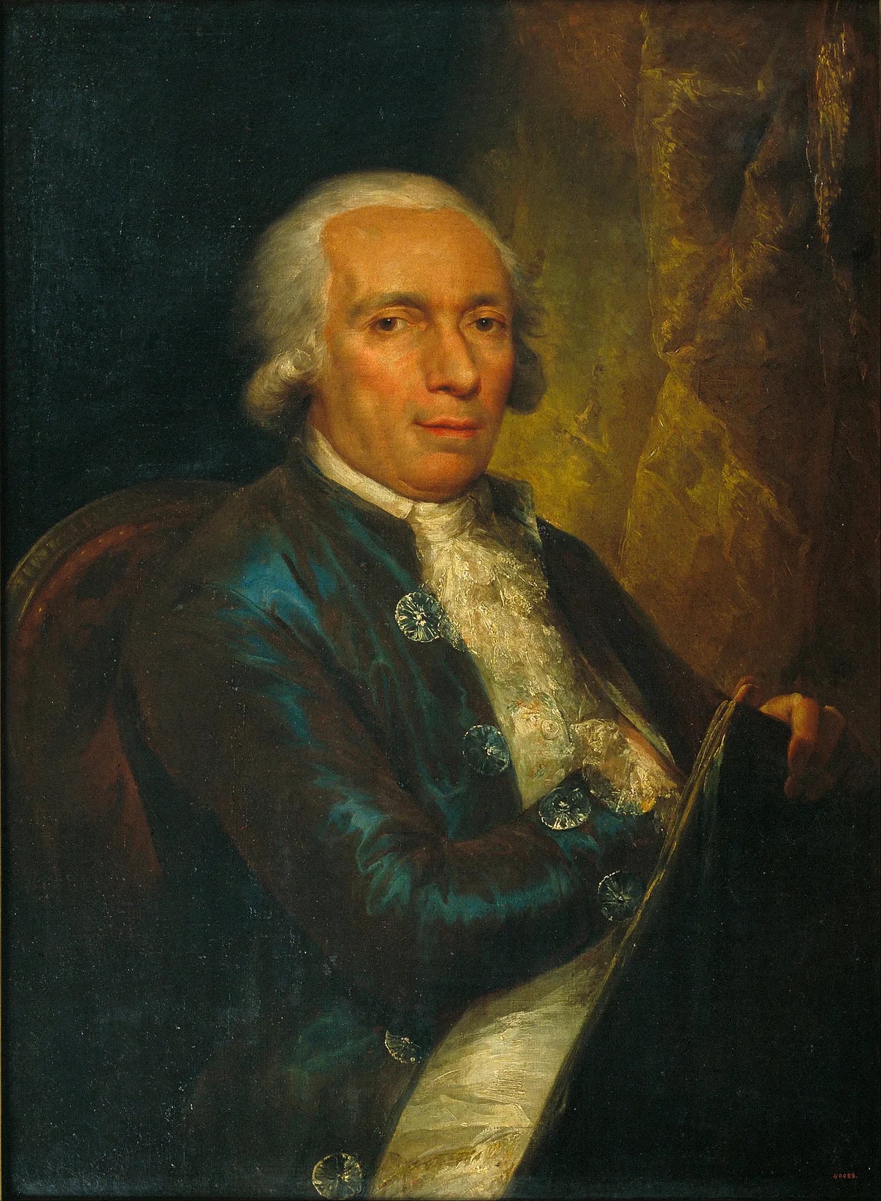 Porträt von Pascual Pedro Moles (1741–1797) – Gedenkseite