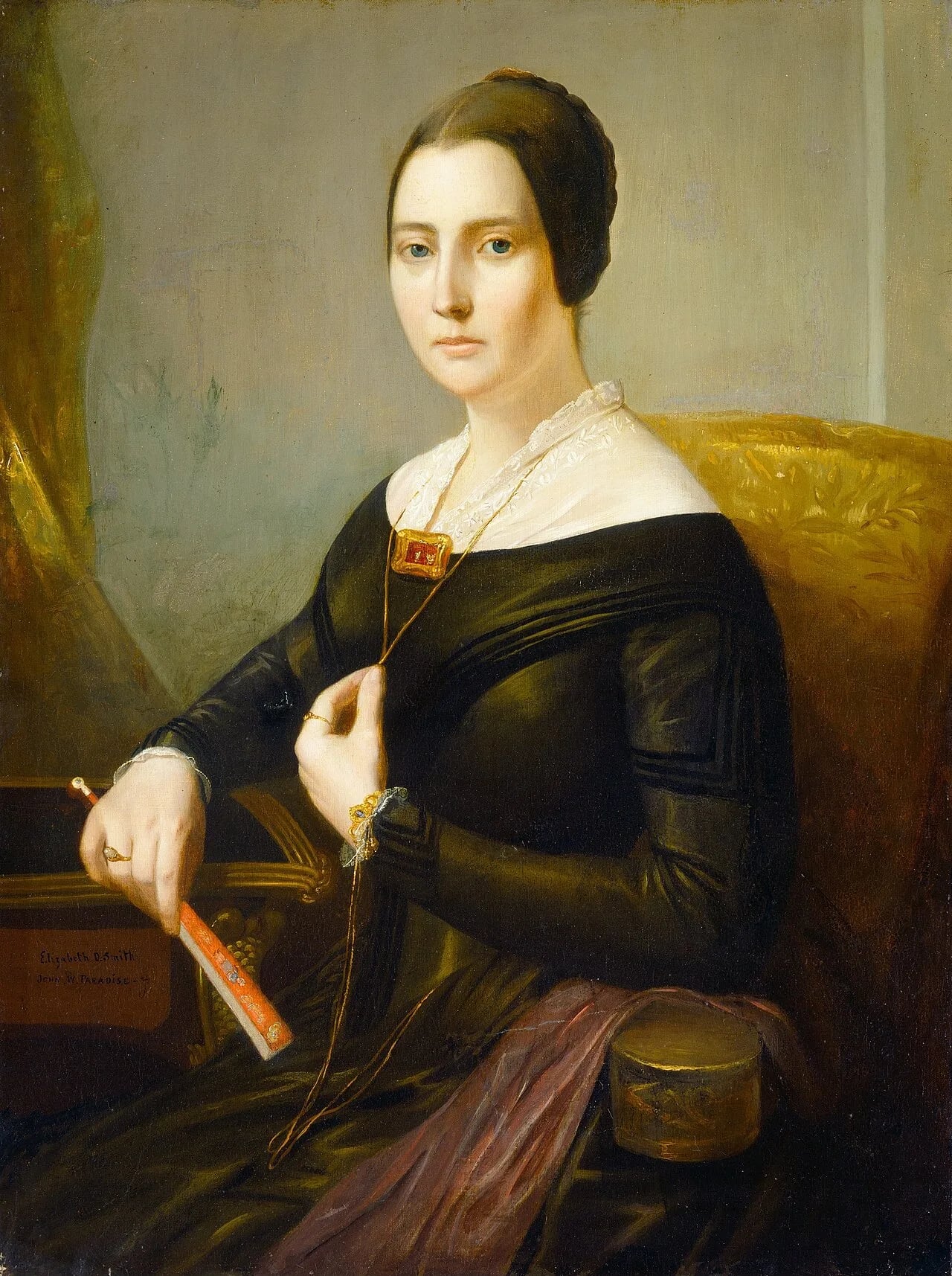 Porträt von Elizabeth Oakes Smith (1806–1893) – Gedenkseite