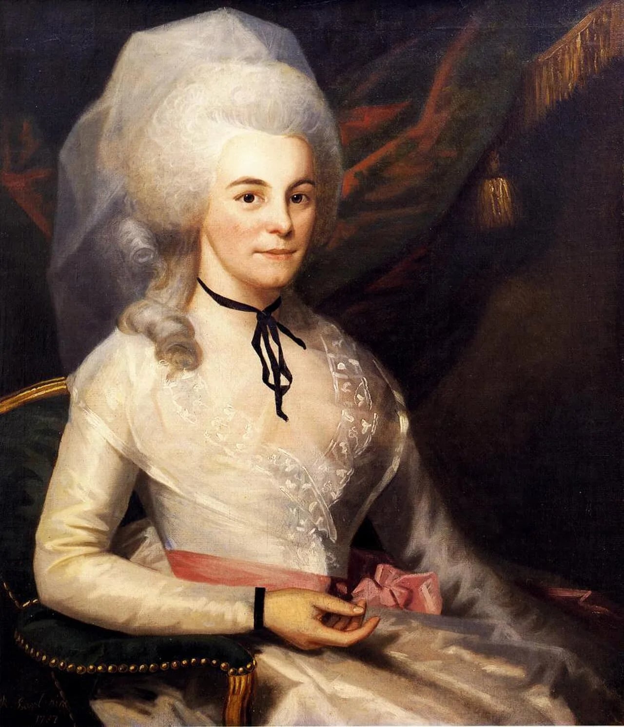 Portrait of Elizabeth Schuyler Hamilton (1757–1854) – memorial page