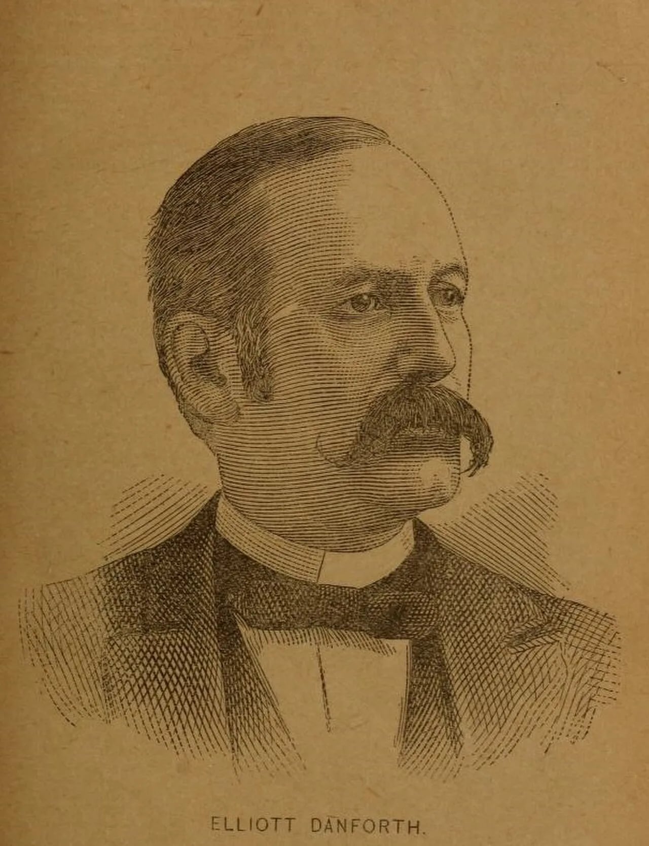 Porträt von Elliot Danforth (1850–1906) – Gedenkseite