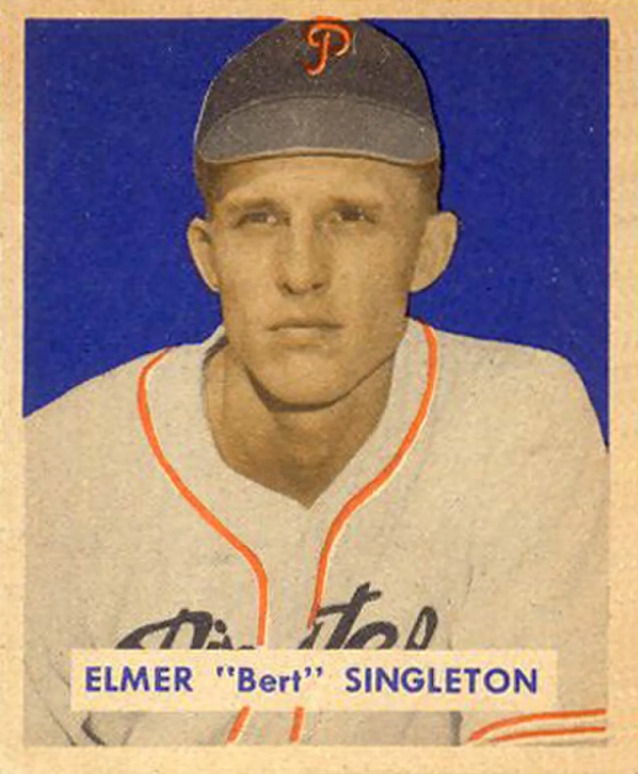Portrait of Elmer Singleton (1918–1996) – memorial page
