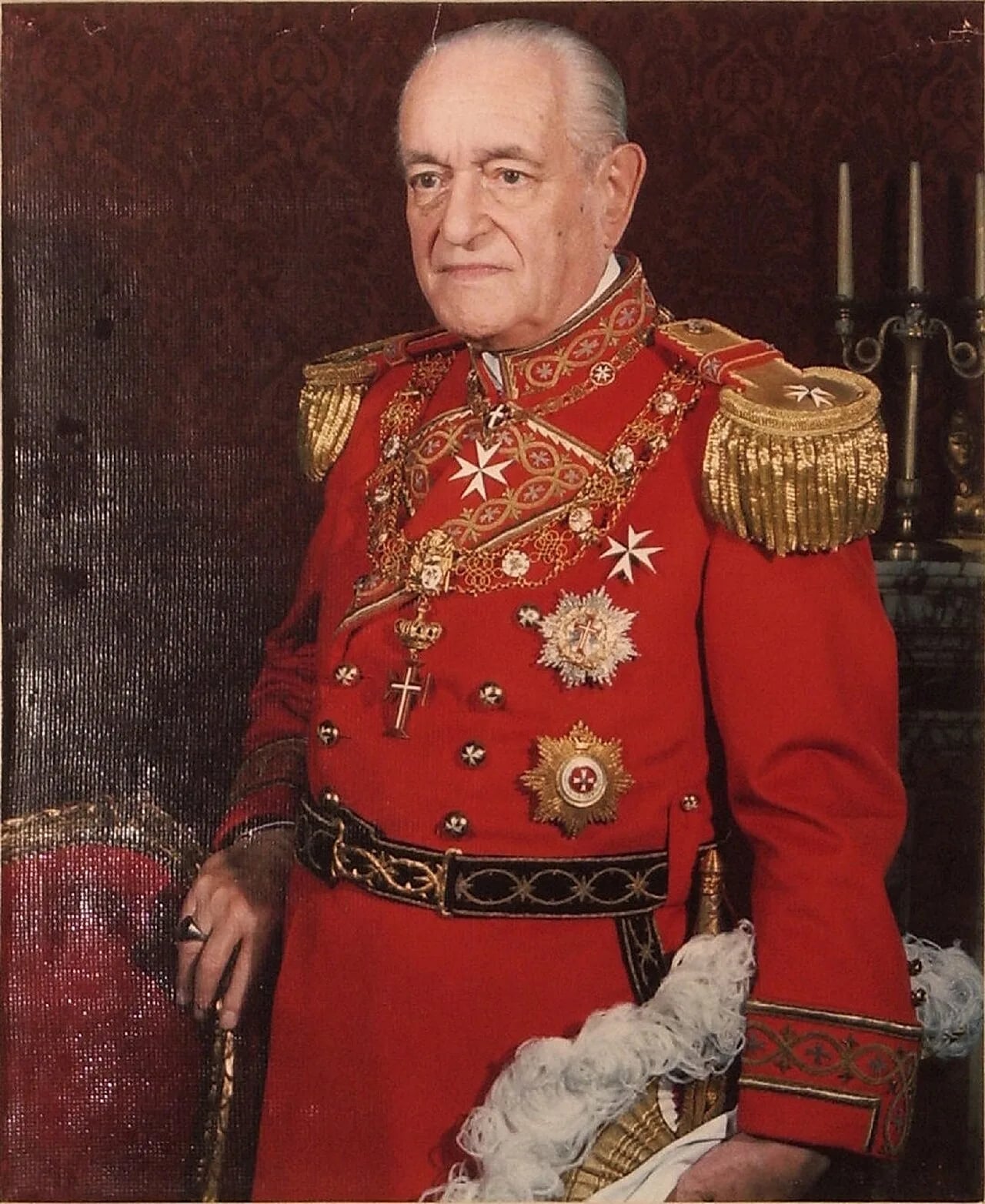 Porträt von Angelo de Mojana di Cologna (1905–1988) – Gedenkseite