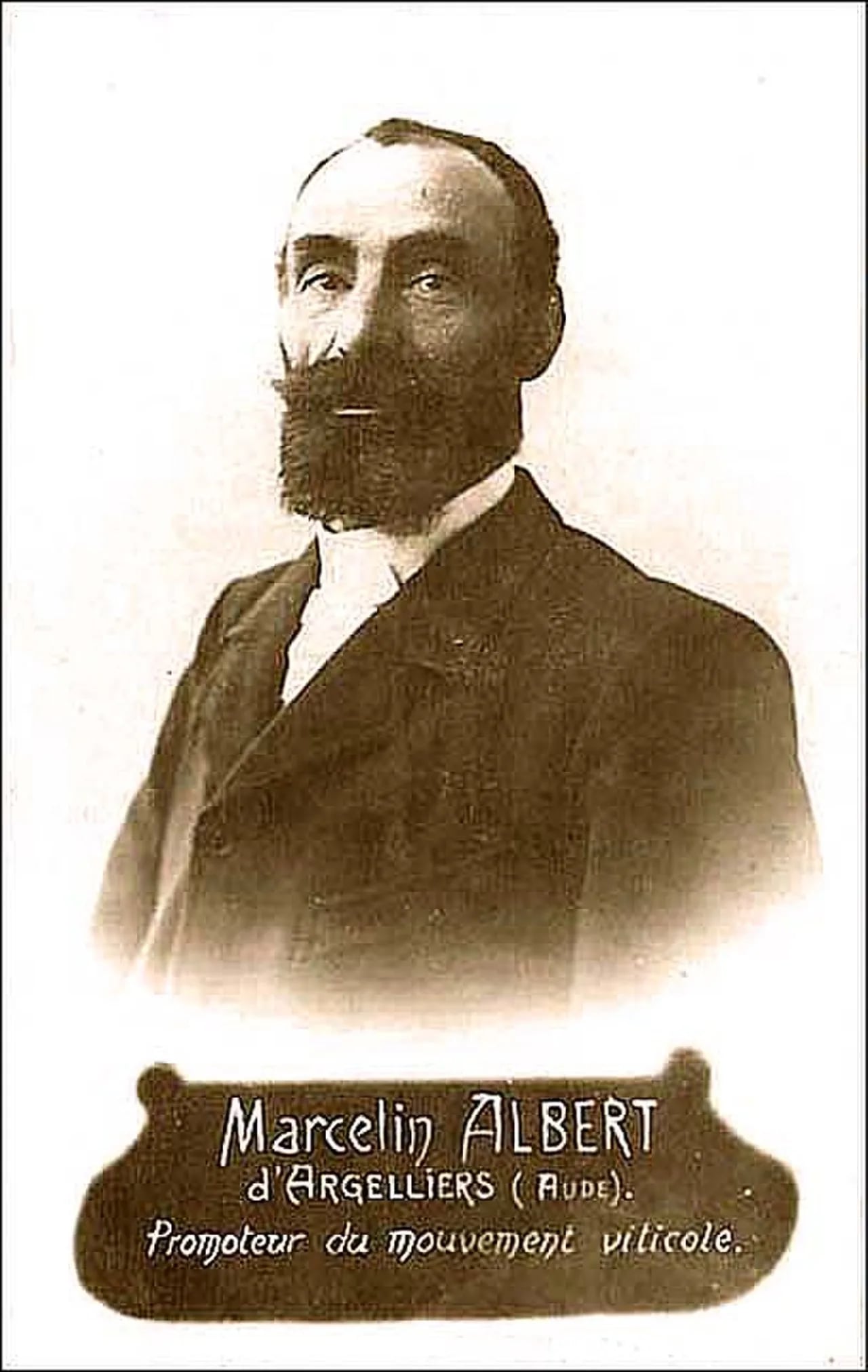 Portrait of Marcelin Albert (1851–1921) – memorial page