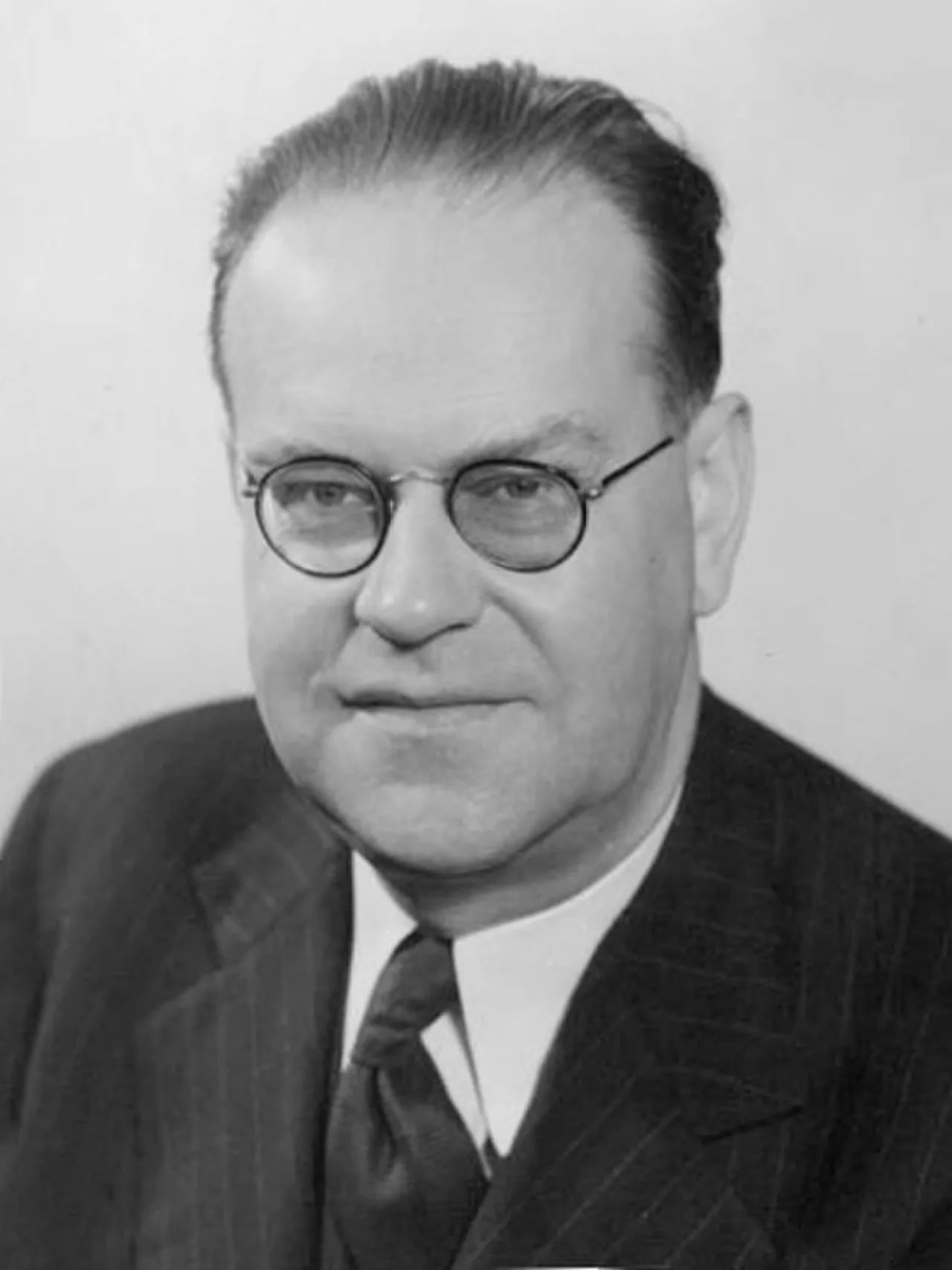 Porträt von Tage Erlander (1901–1985) – Gedenkseite