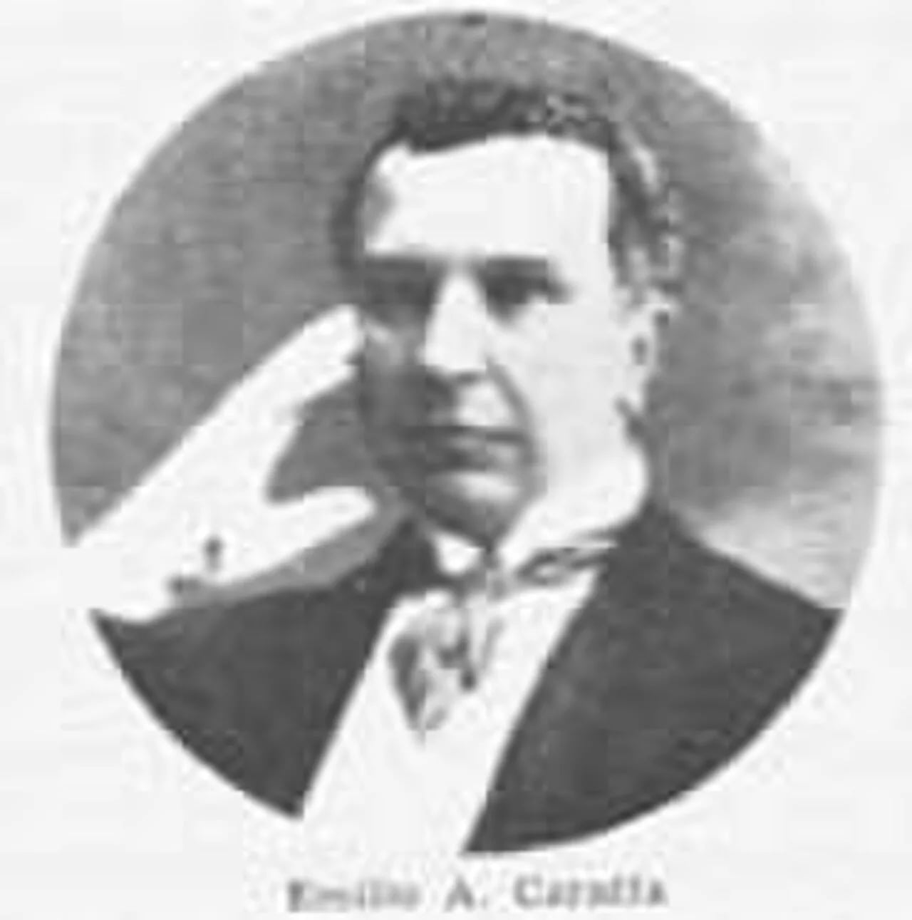 Porträt von Emilio Caraffa (1862–1939) – Gedenkseite