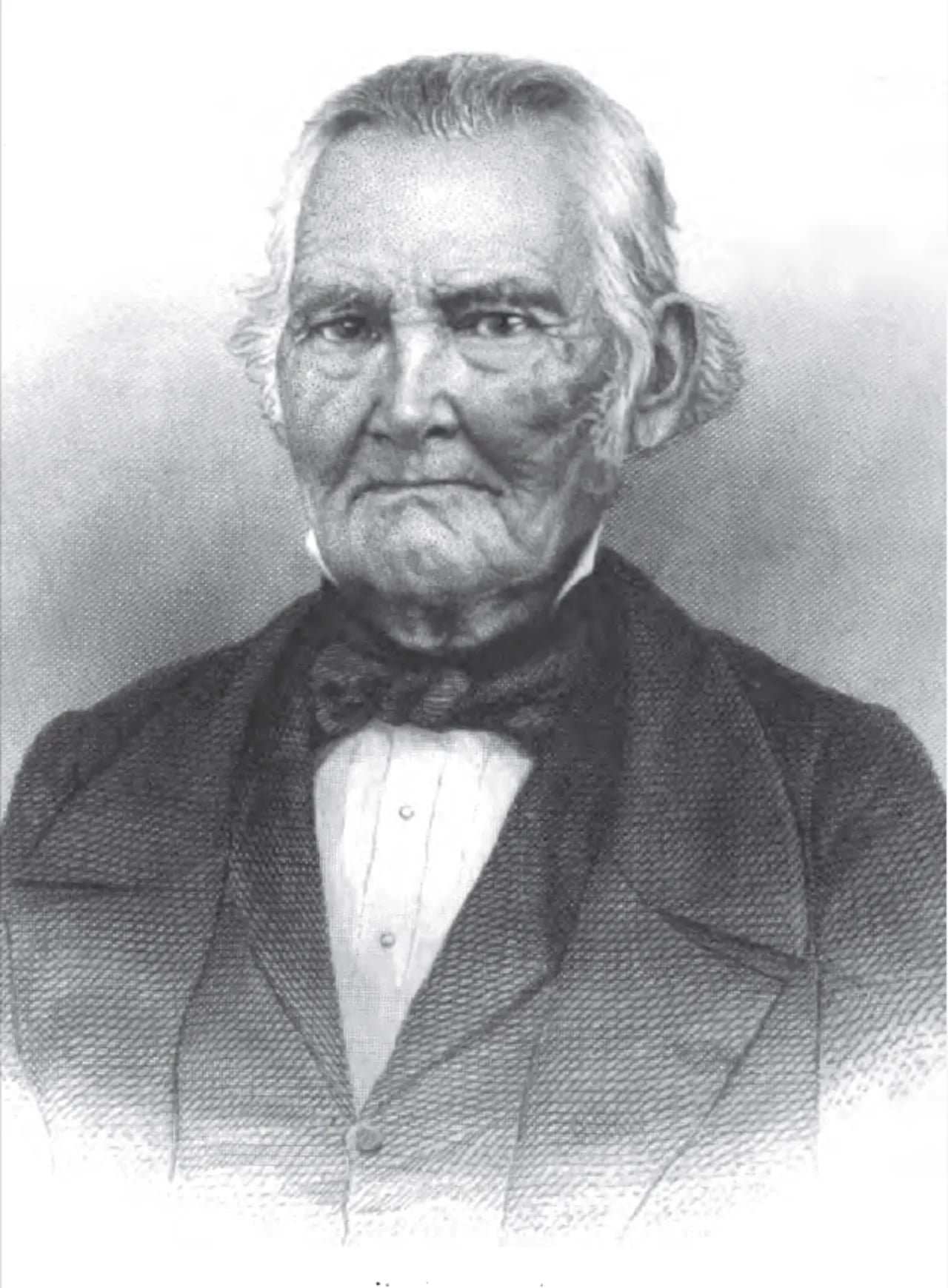 Porträt von Ephraim Cutler (1767–1853) – Gedenkseite