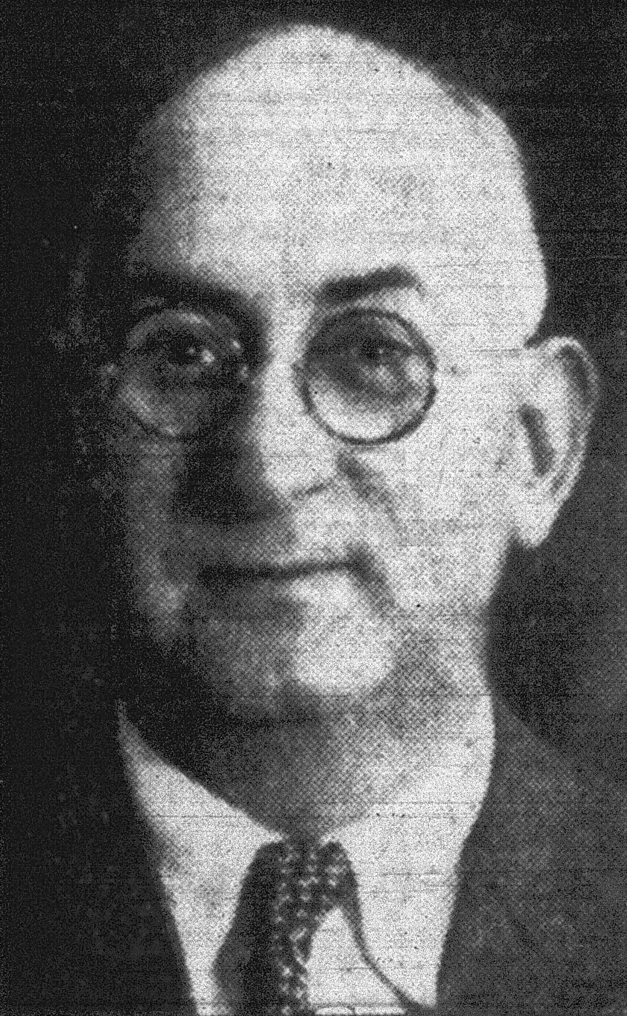 Porträt von Oscar Beauchemin (1876–1938) – Gedenkseite