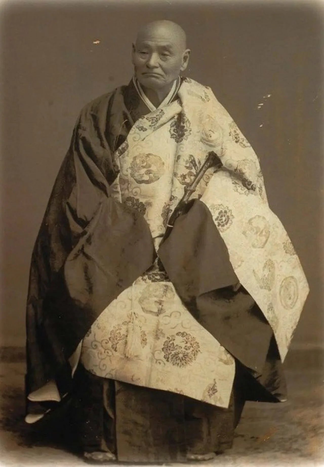 Porträt von Bokusan Nishiari (1821–1910) – Gedenkseite