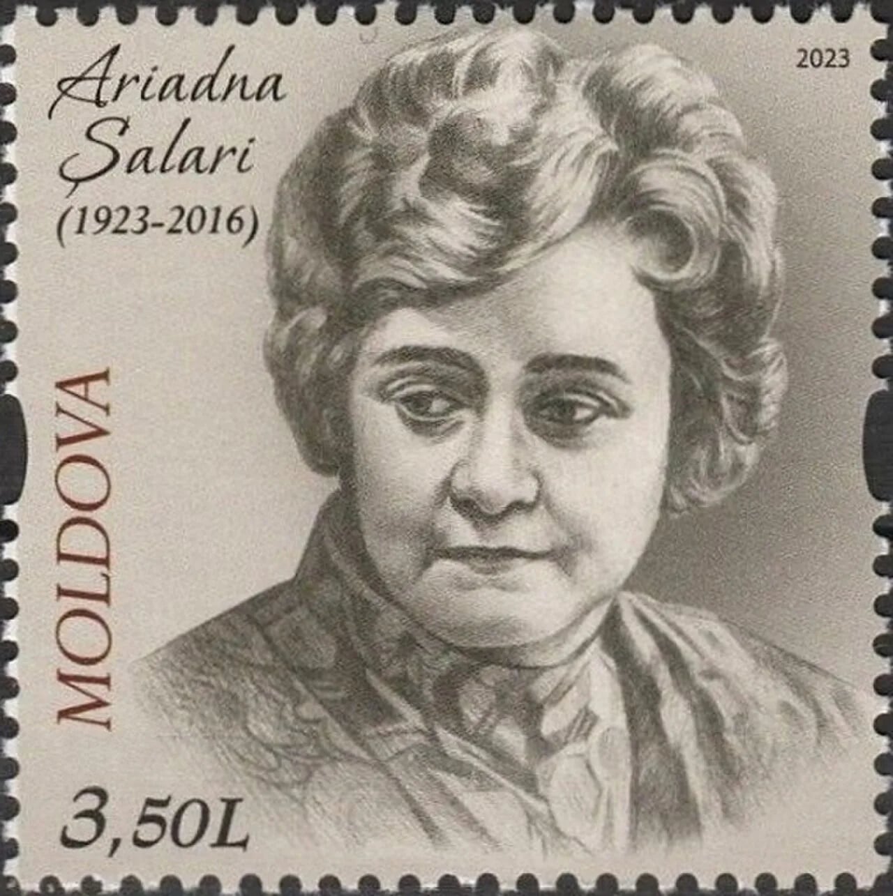 Portrait of Ariadna Șalari (1923–2016) – memorial page