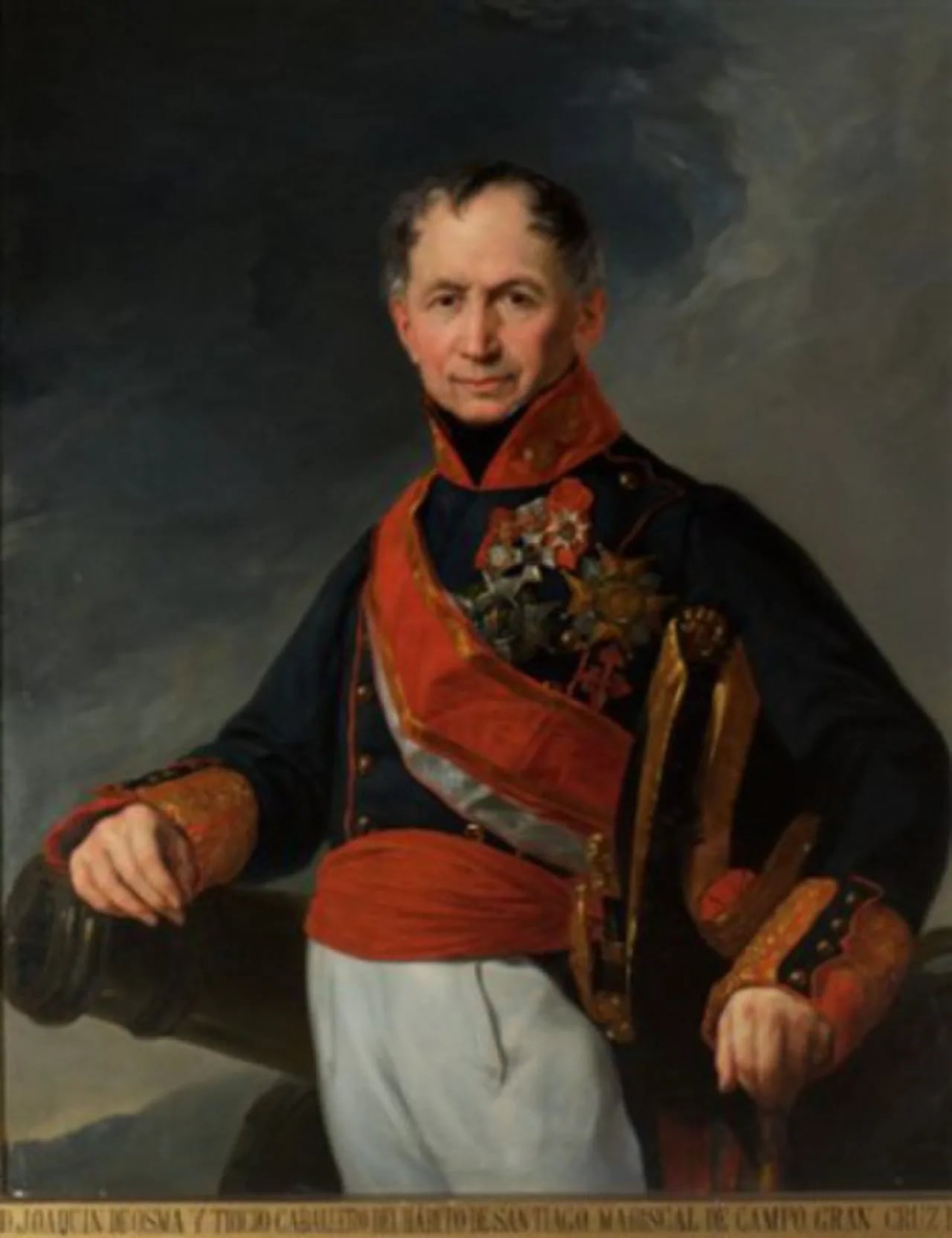 Porträt von Joaquín de Osma (1772–1835) – Gedenkseite