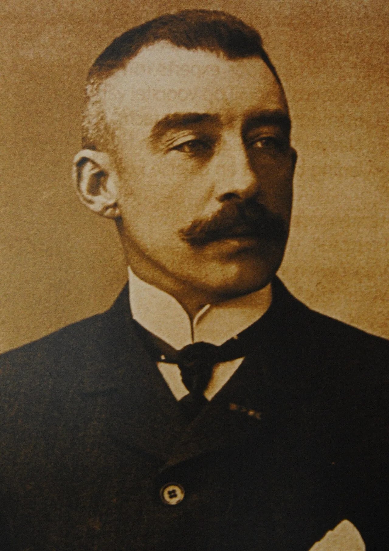 Porträt von Gustave Adolphe Fourcault (1861–1906) – Gedenkseite
