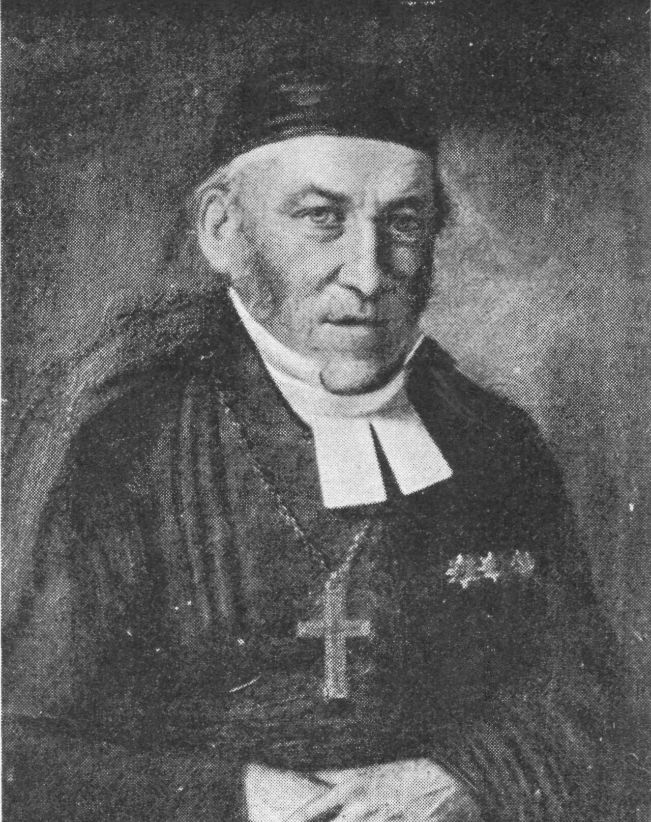 Porträt von Erik Gabriel Melartin (1780–1847) – Gedenkseite