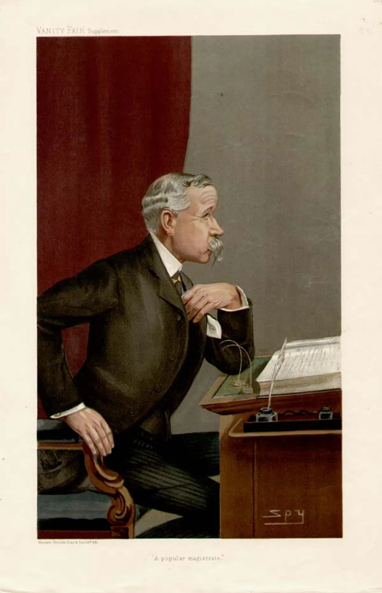 Porträt von Ernest Baggallay (1850–1931) – Gedenkseite