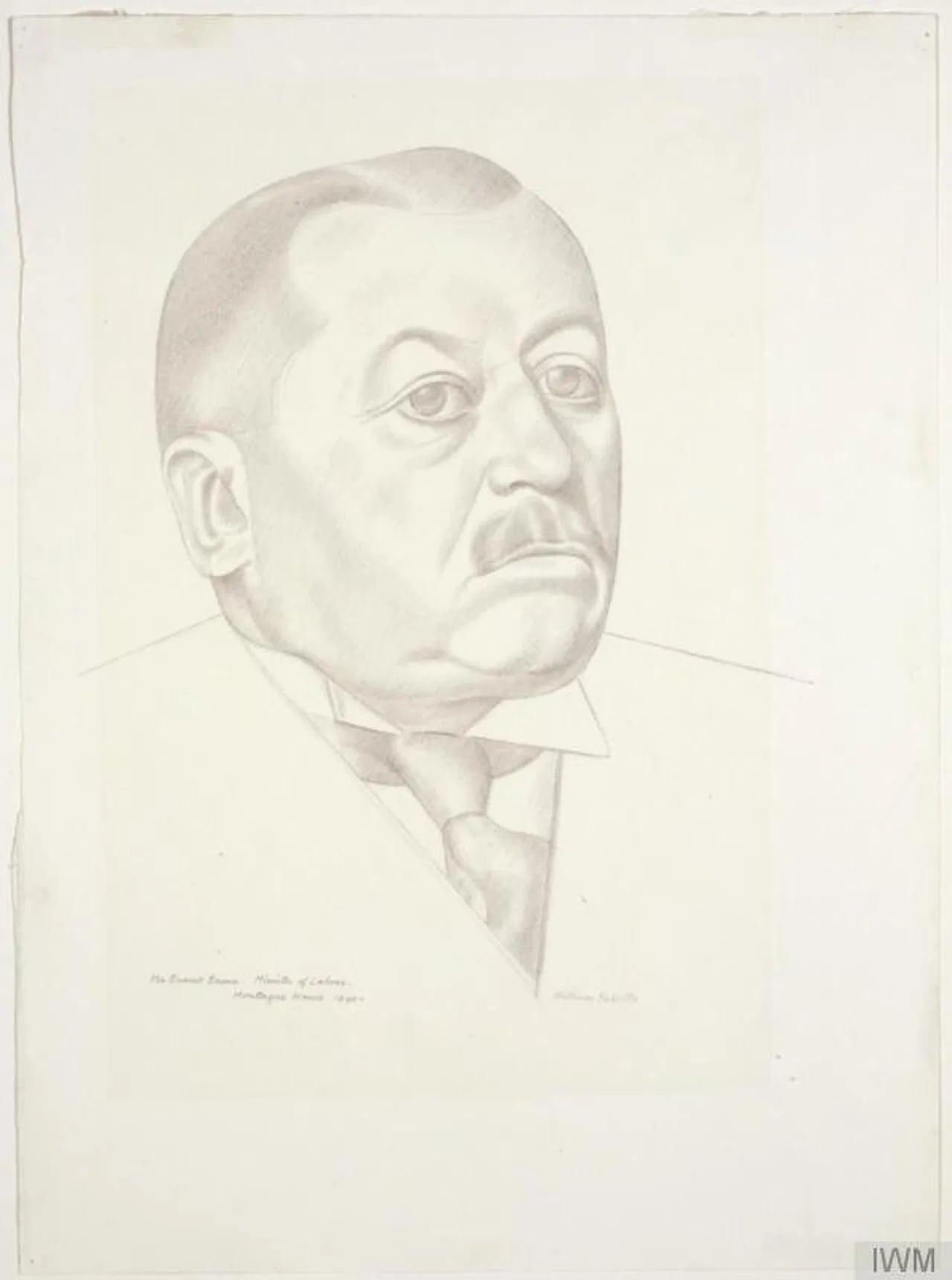 Porträt von Ernest Brown (1881–1962) – Gedenkseite