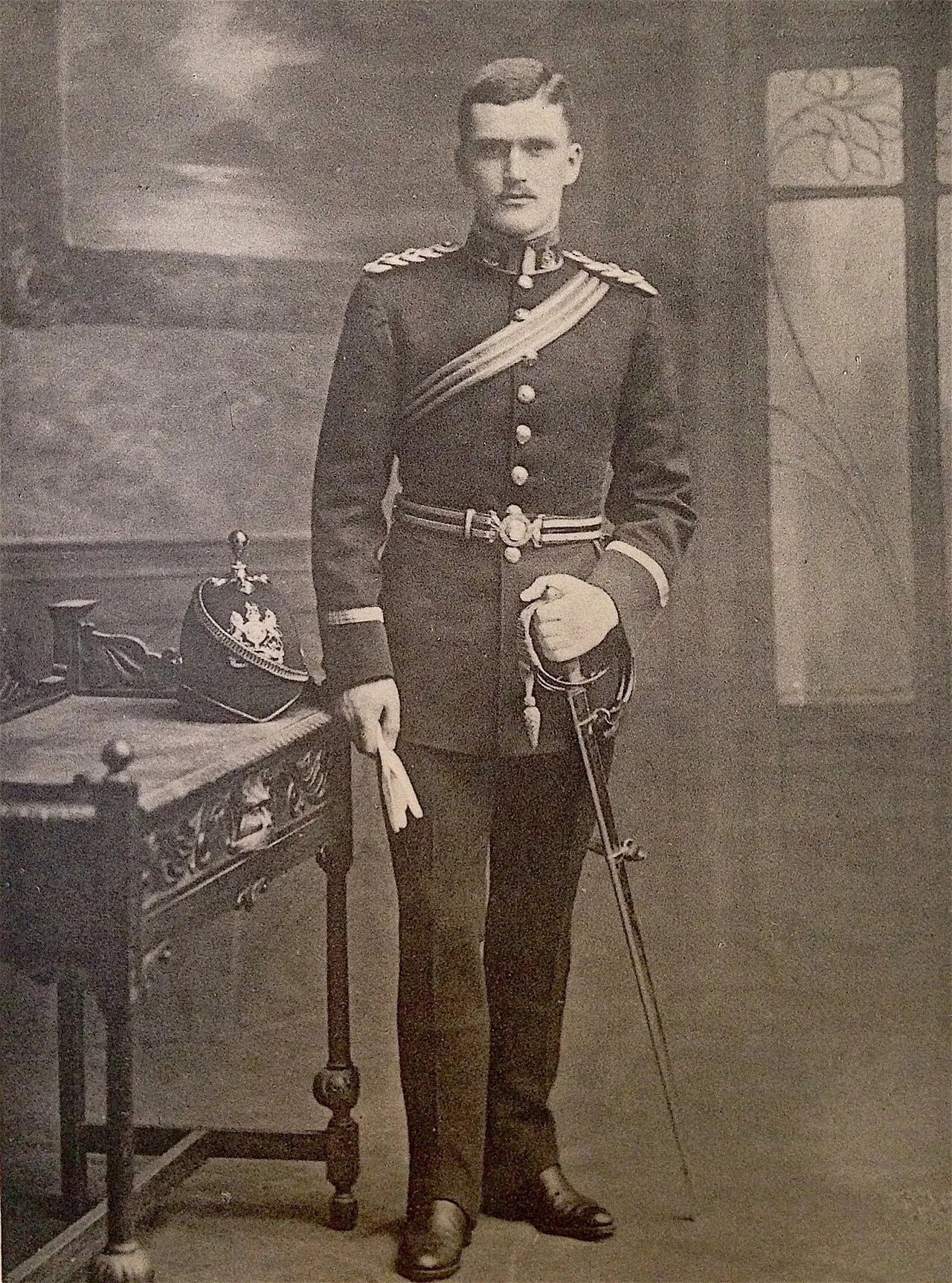 Porträt von Ernest Deane (1887–1915) – Gedenkseite