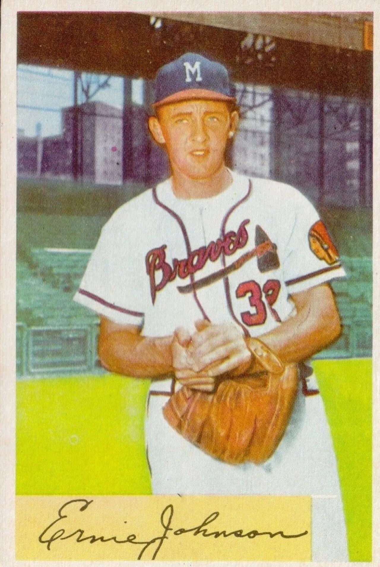 Porträt von Ernie Johnson (1924–2011) – Gedenkseite
