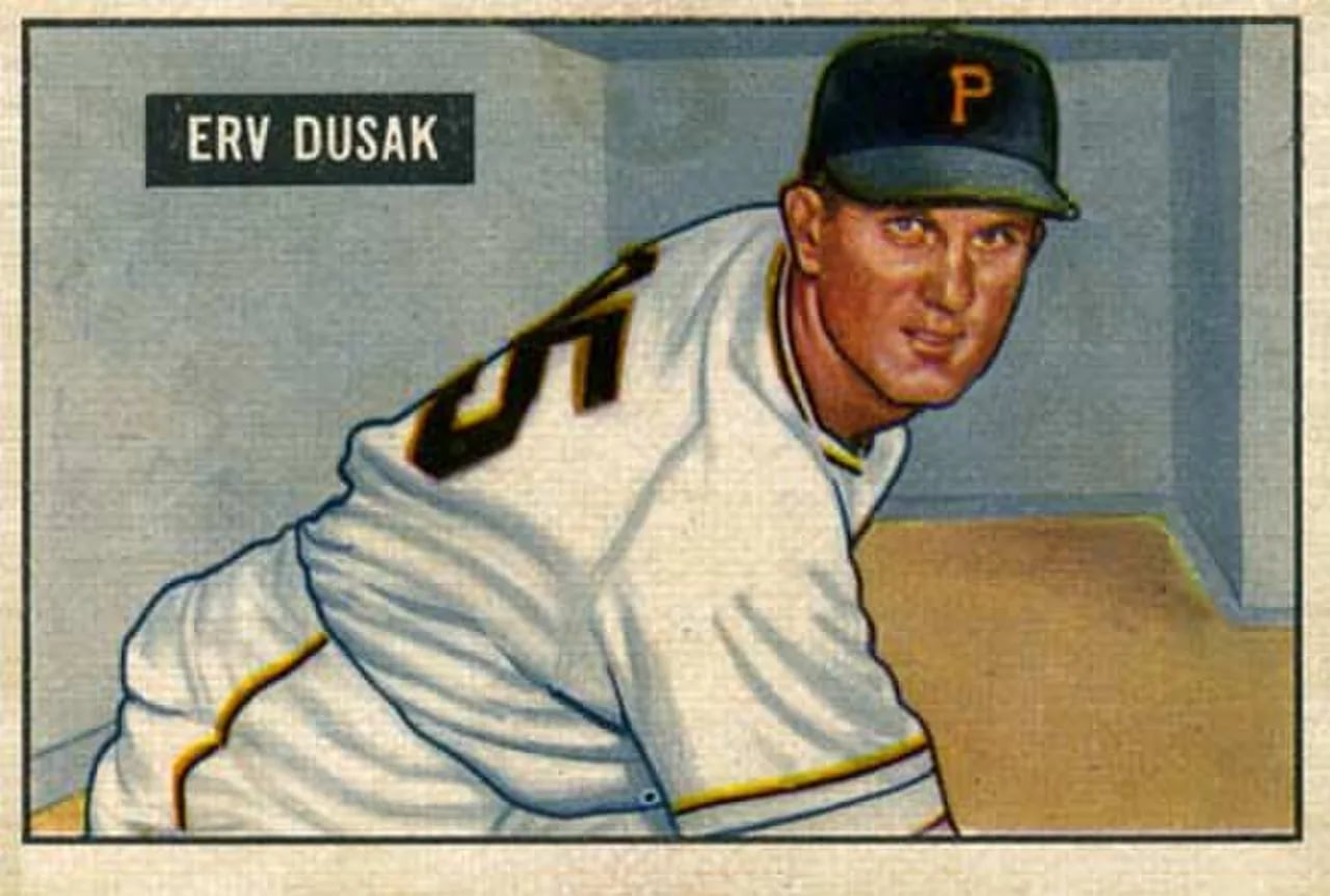 Porträt von Erv Dusak (1920–1994) – Gedenkseite