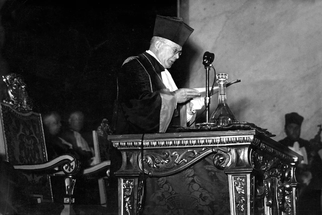 Portrait of Plinio Fraccaro (1883–1959) – memorial page