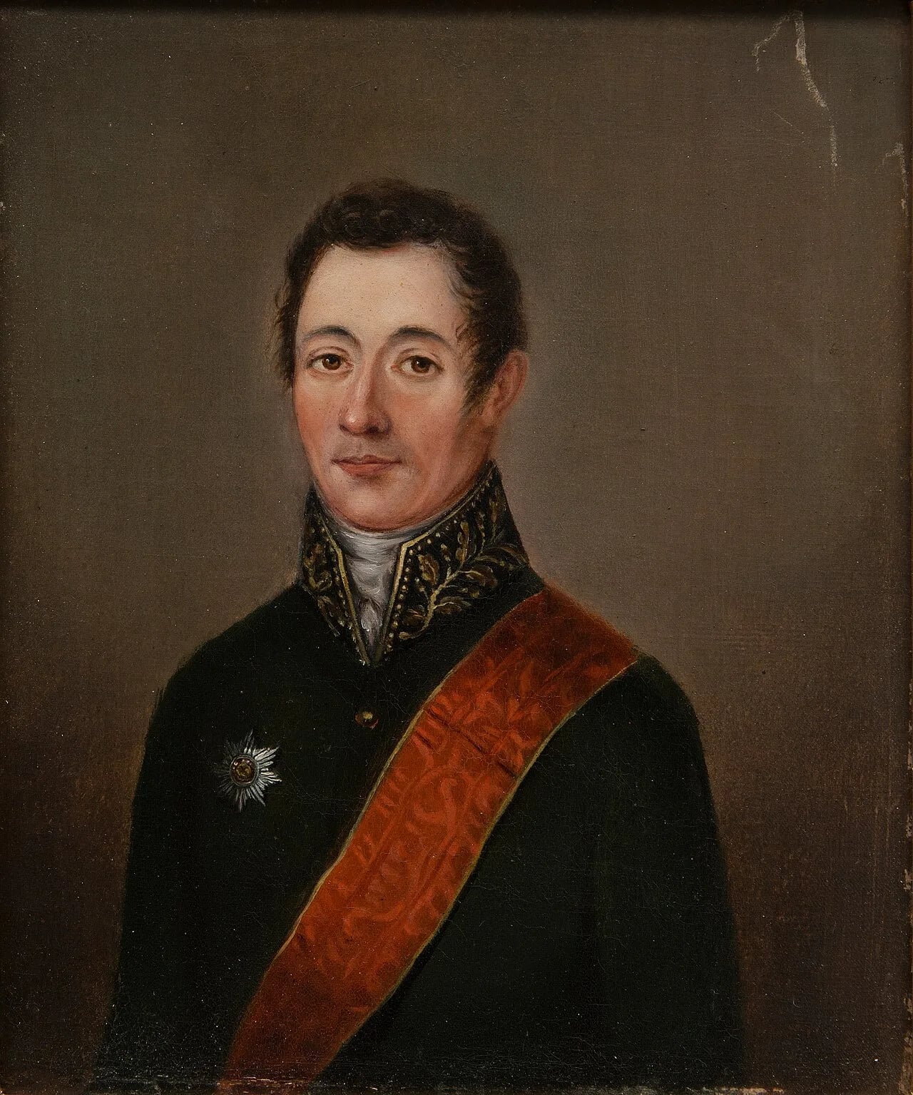 Porträt von Karl Fredrik Rotkirch (1775–1832) – Gedenkseite
