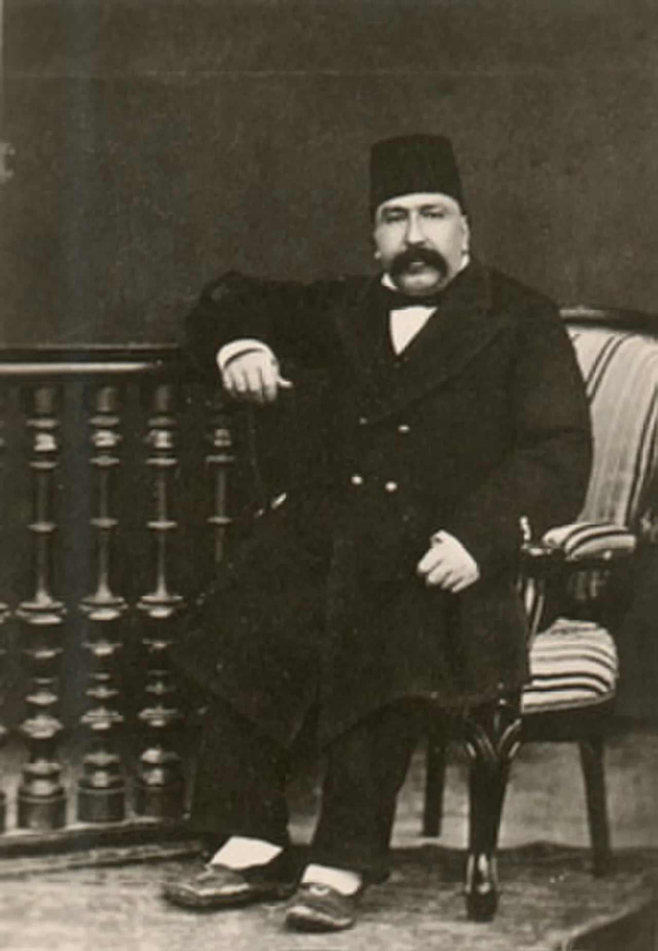 Porträt von Eskandar Mirza (1811–1856) – Gedenkseite