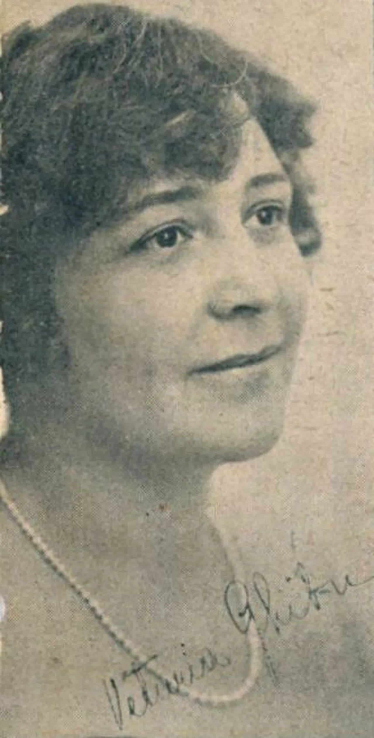 Porträt von Veturia Ghibu (1889–1959) – Gedenkseite
