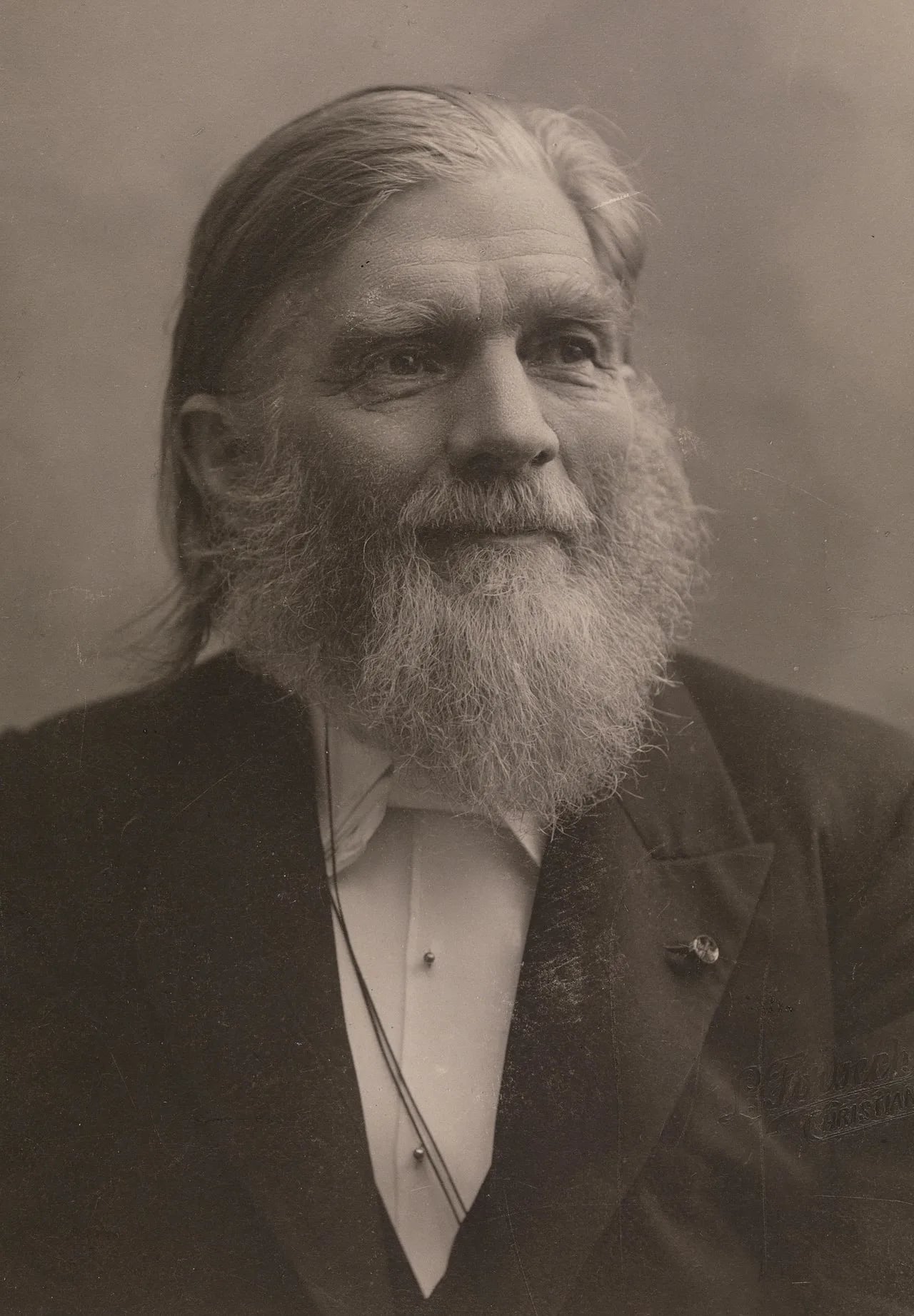 Porträt von Peter Waage (1833–1900) – Gedenkseite
