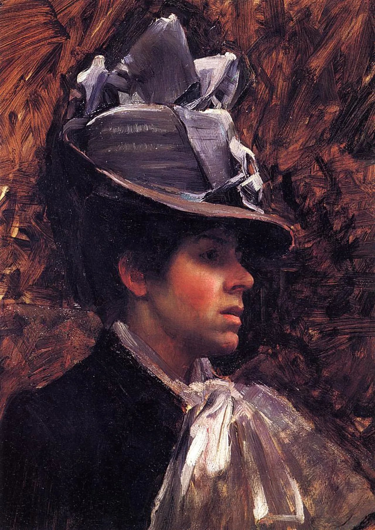 Portrait of Esther Kenworthy Waterhouse (1857–1944) – memorial page