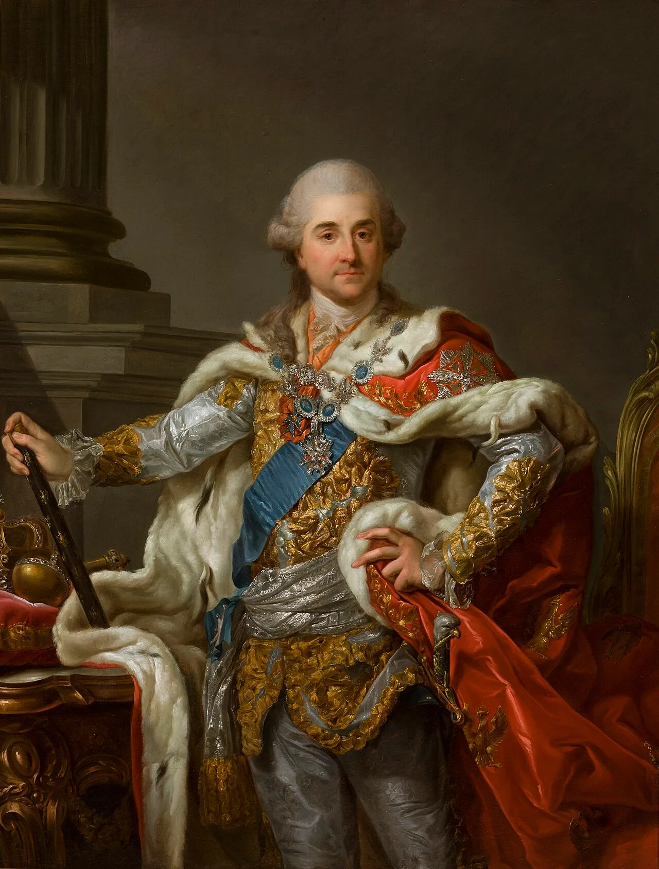 Portrait of Stanislaus II. August Poniatowski (1732–1798) – memorial page