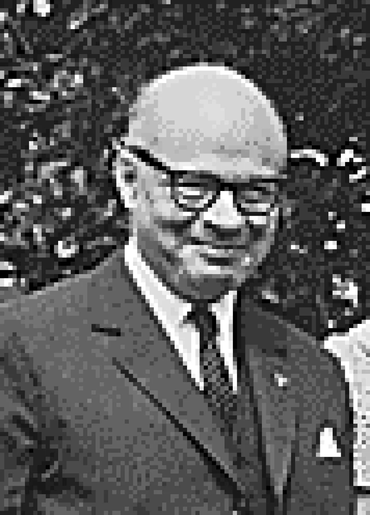 Porträt von Carlos Lleras Restrepo (1908–1994) – Gedenkseite