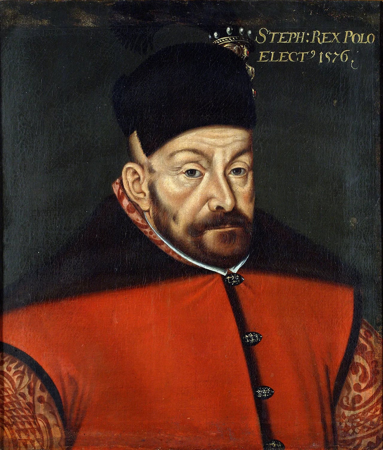 Porträt von Stephan Báthory (1533–1586) – Gedenkseite