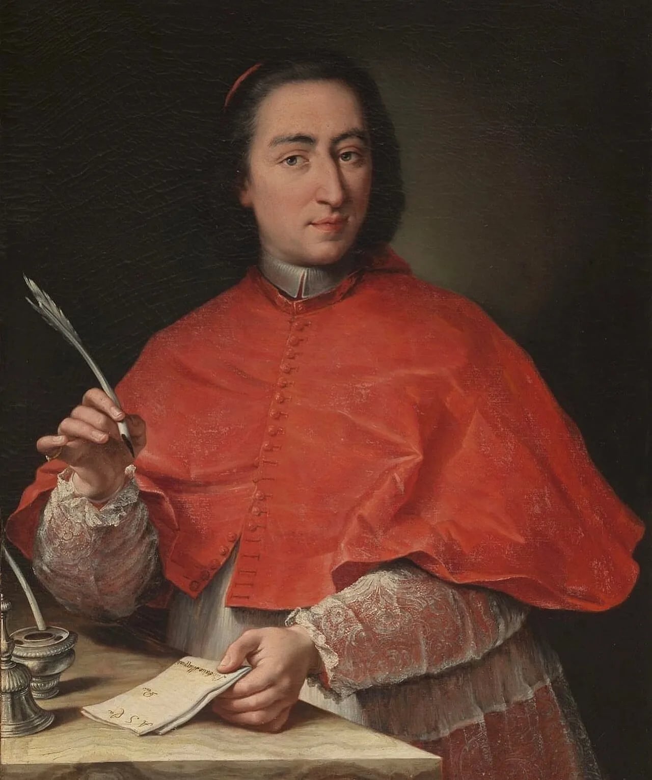 Porträt von Alessandro Albani (1692–1779) – Gedenkseite