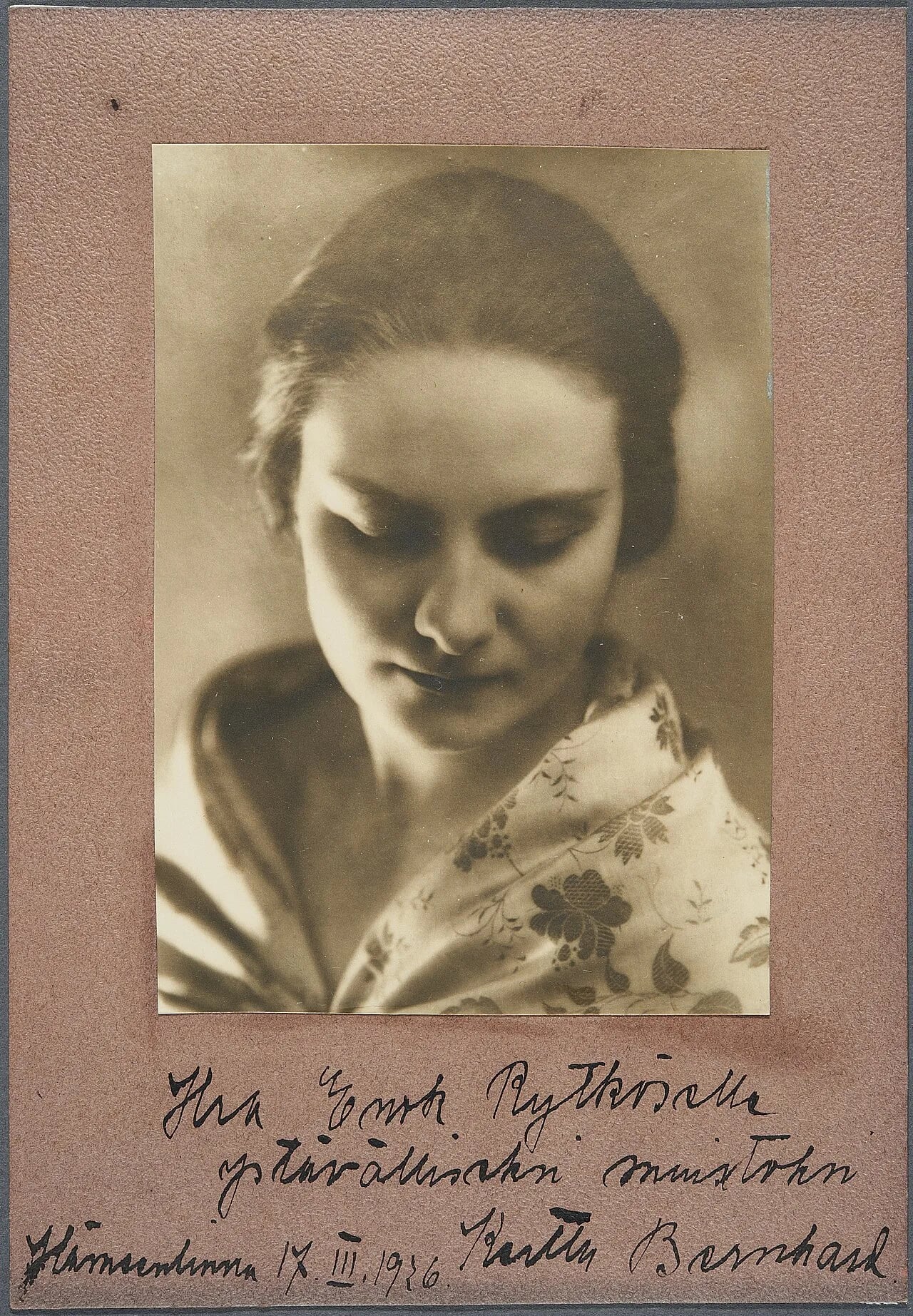 Porträt von Kerttu Bernhard (1902–1944) – Gedenkseite