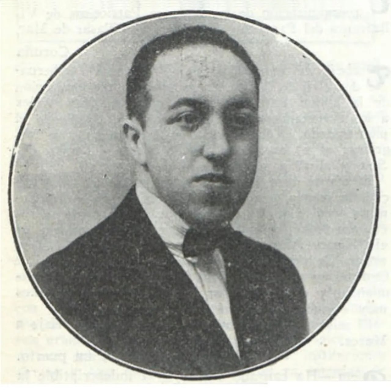 Porträt von José Eguiagaray (1892–1971) – Gedenkseite